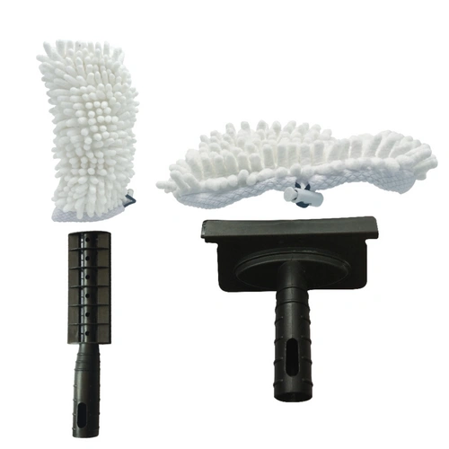 Livington Steam Twister Pro Kit - Zubehör für den Steam Twister Dampfreiniger - Fensterreinigungsaufsatz, großer Reinigungsaufsatz & 2x Mikrofaserp Livington Steam Twister Pro Kit - Zubehör für den Steam Twister Dampfreiniger - Fensterreinigungsaufsatz, großer Reinigungsaufsatz & 2x Mikrofaserp