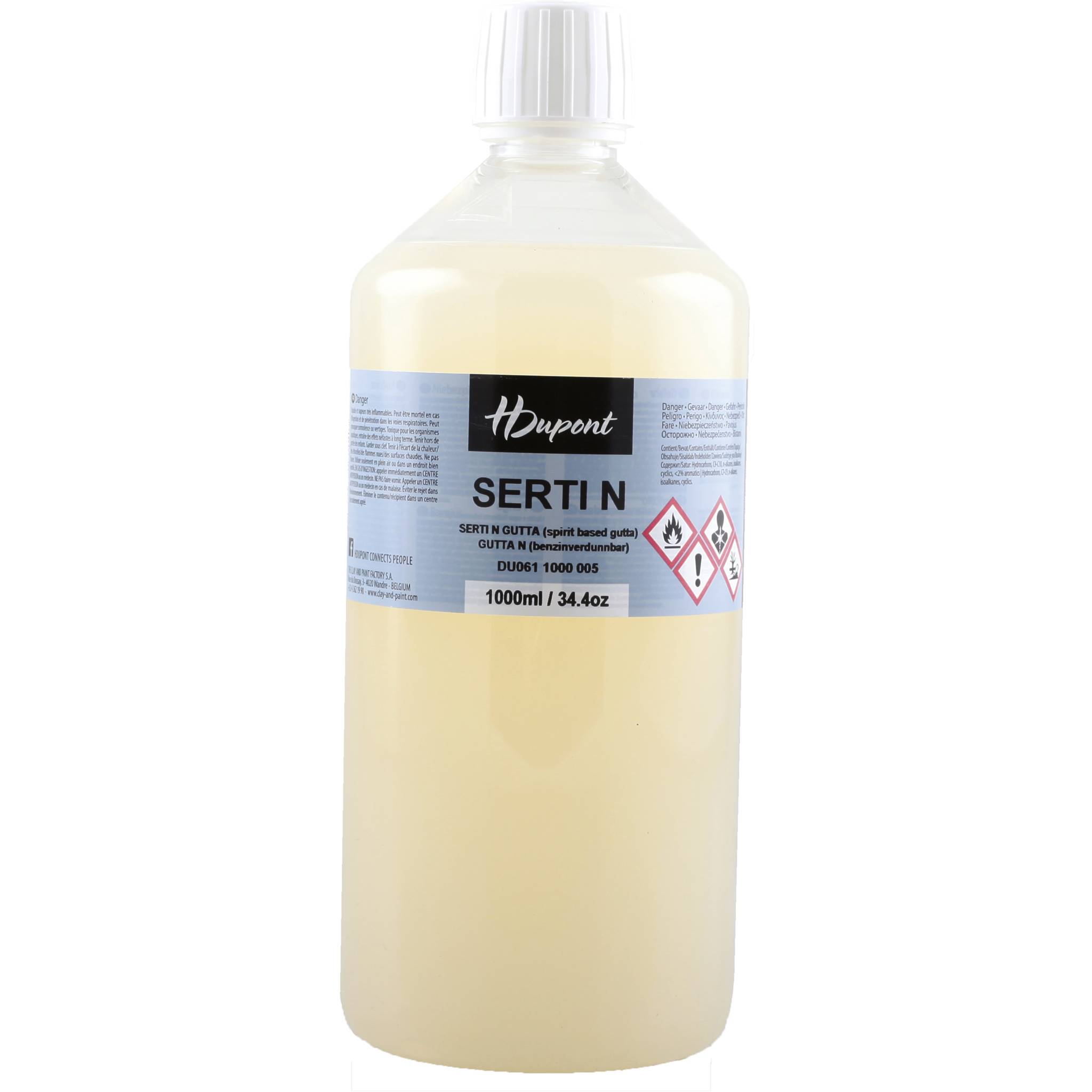 H Dupont Gutta/Serti N, 1000ml, farblos - Farblos DU0611000005C