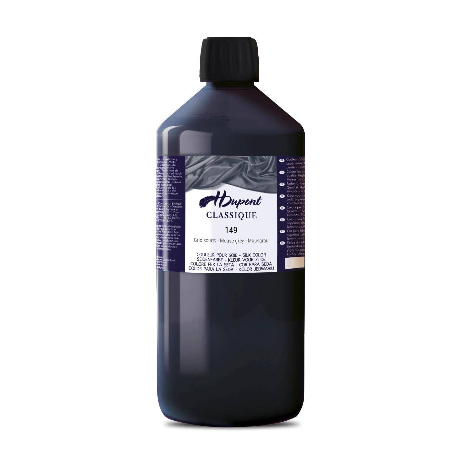 H Dupont H Dupont classique 1L, Seidenmalfarbe, Mausgrau Mausgrau DU0601000149C