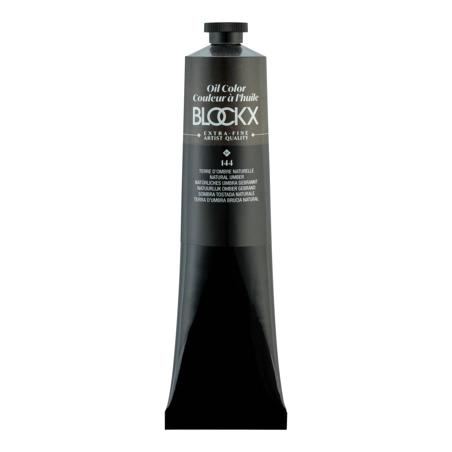 Blockx Ölfarbe, Umbra gebrannt Tube 200ml Natürliches Umbra gebrannt| 216144BXC