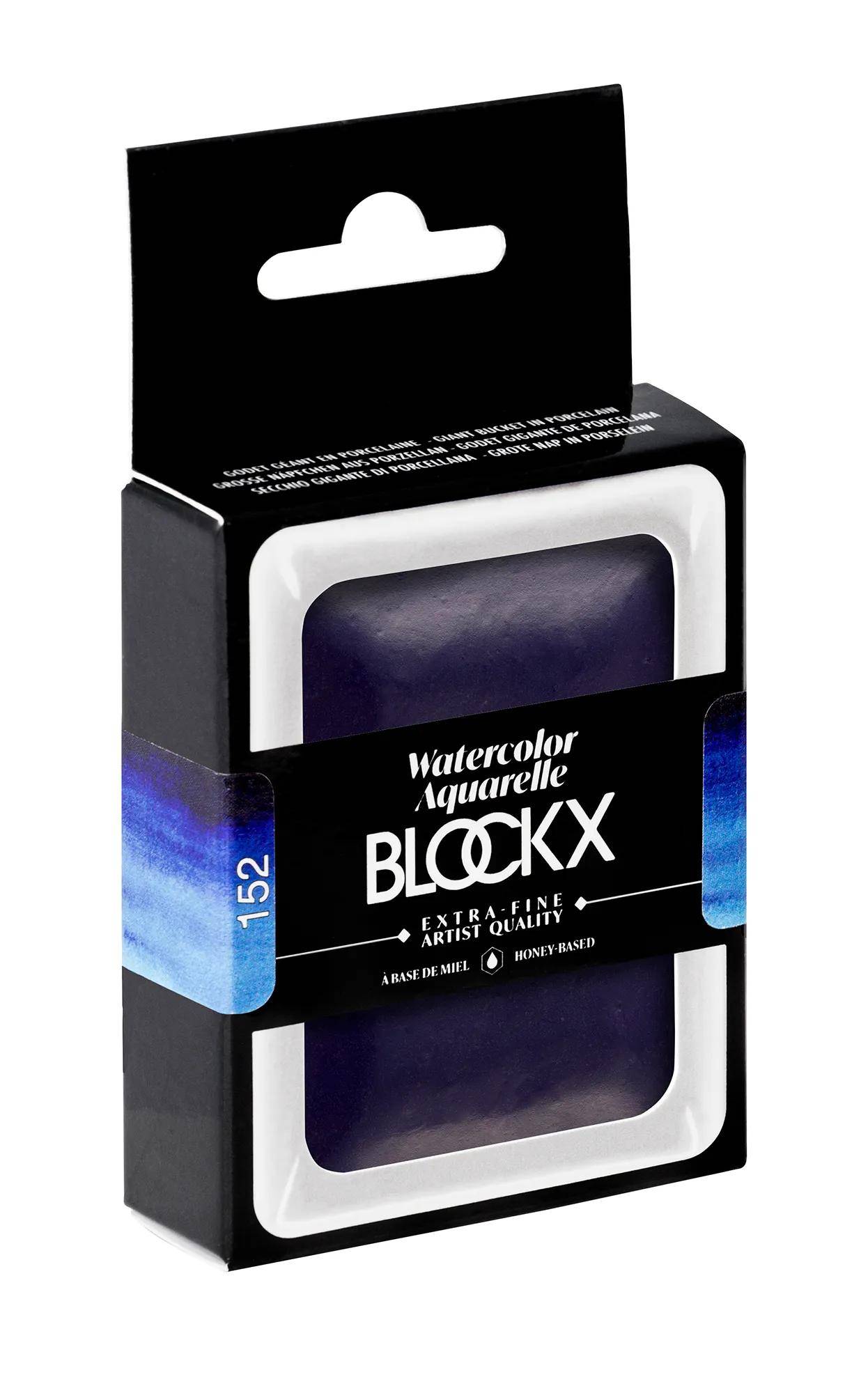 Blockx Aquarellfarbe, Primärblau - Großer Napf 18ml - Primärblau 45152BXC
