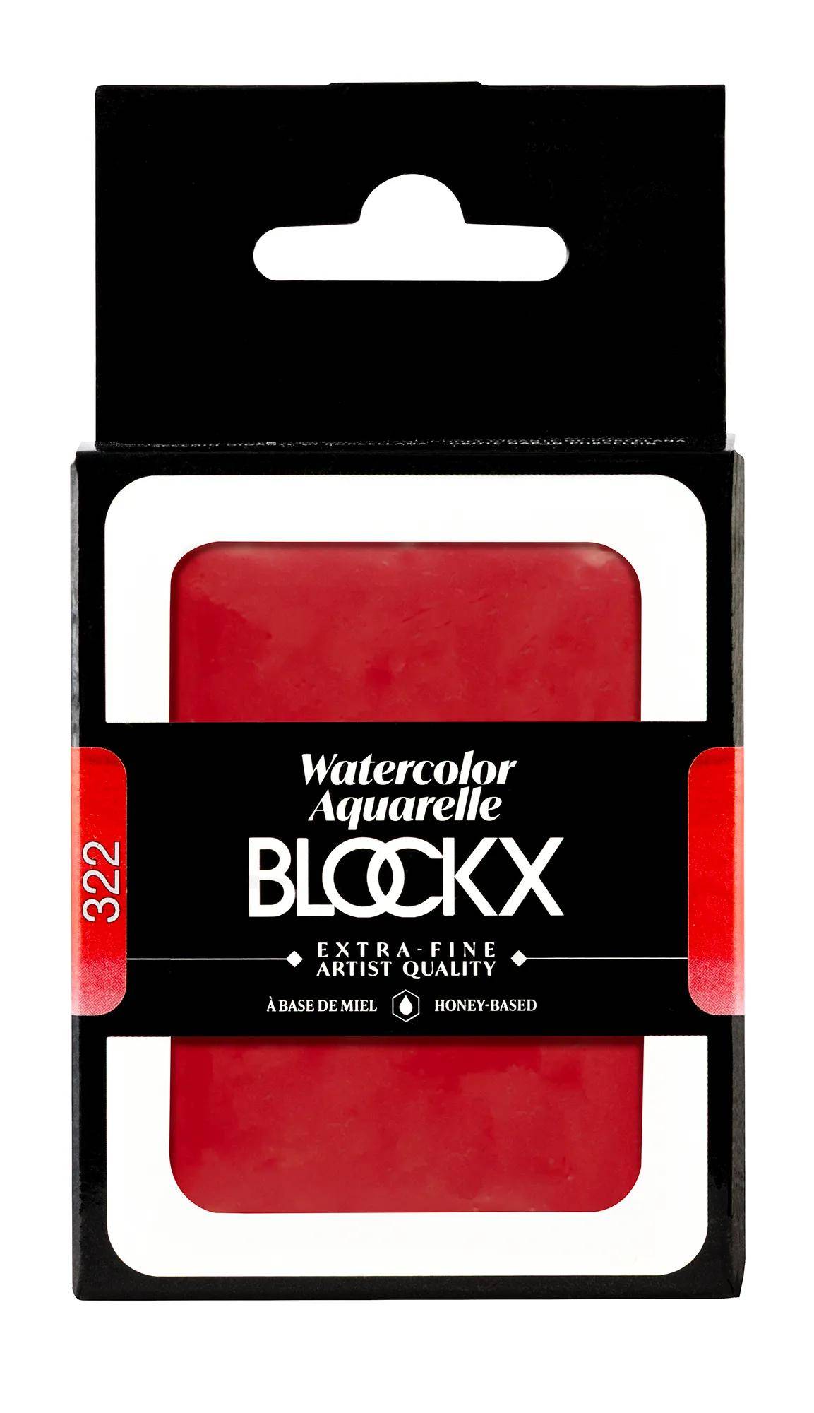 Blockx Aquarellfarbe, Zartosa Lack - Großer Napf 18ml - Lack Blassrosa 45322BXC