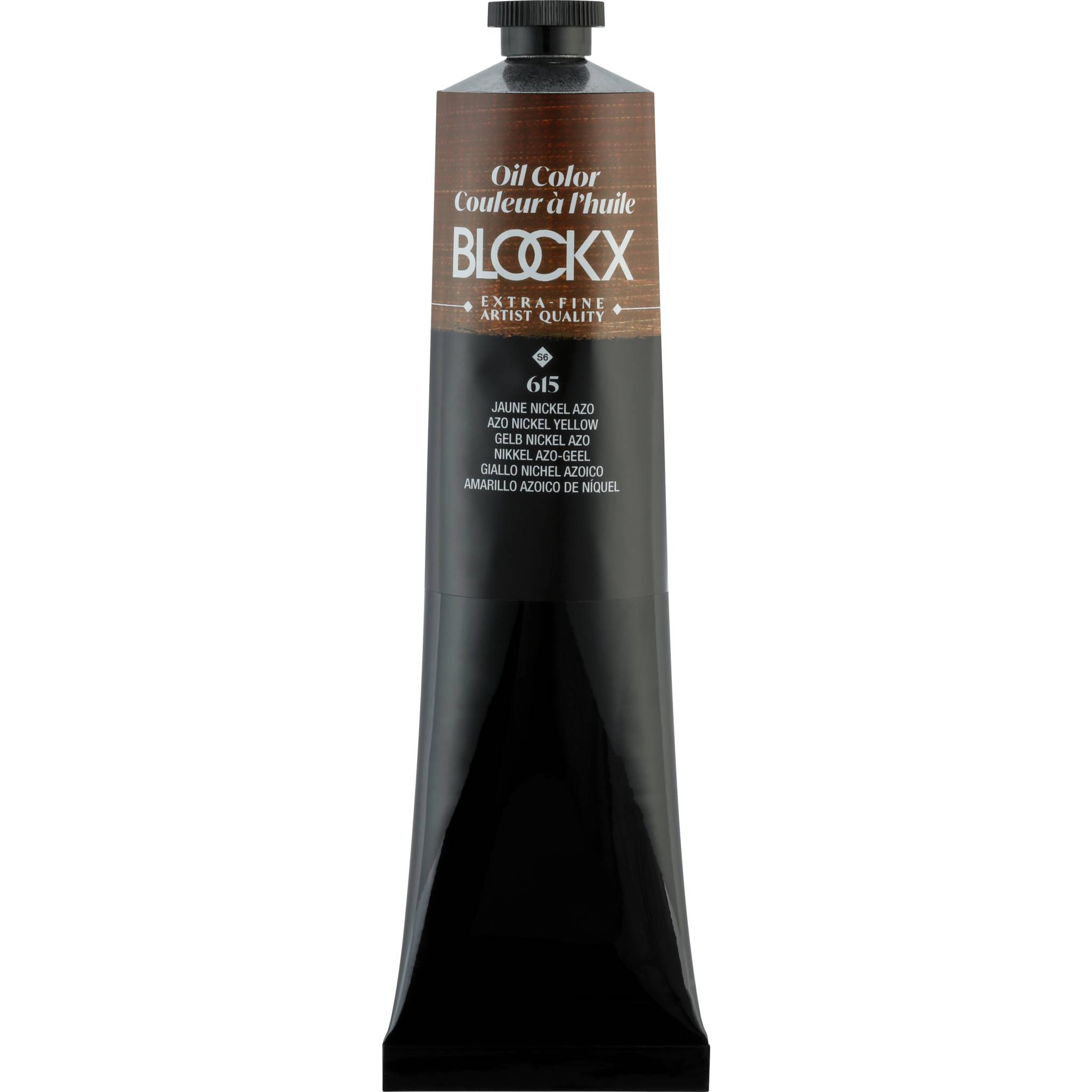Blockx Ölfarbe, Nickeltitangelb Azo - Tube 200ml - Nickelgelb Azo 216615BXC