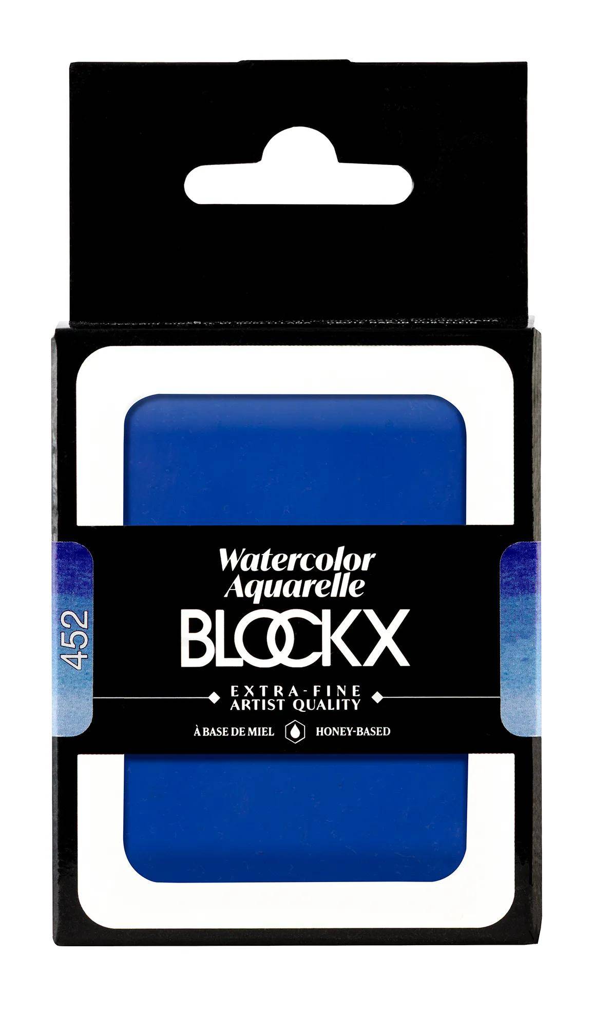 Blockx Aquarellfarbe, Kobaltblau - Großer Napf 18ml - Kobaltblau| 45452BXC