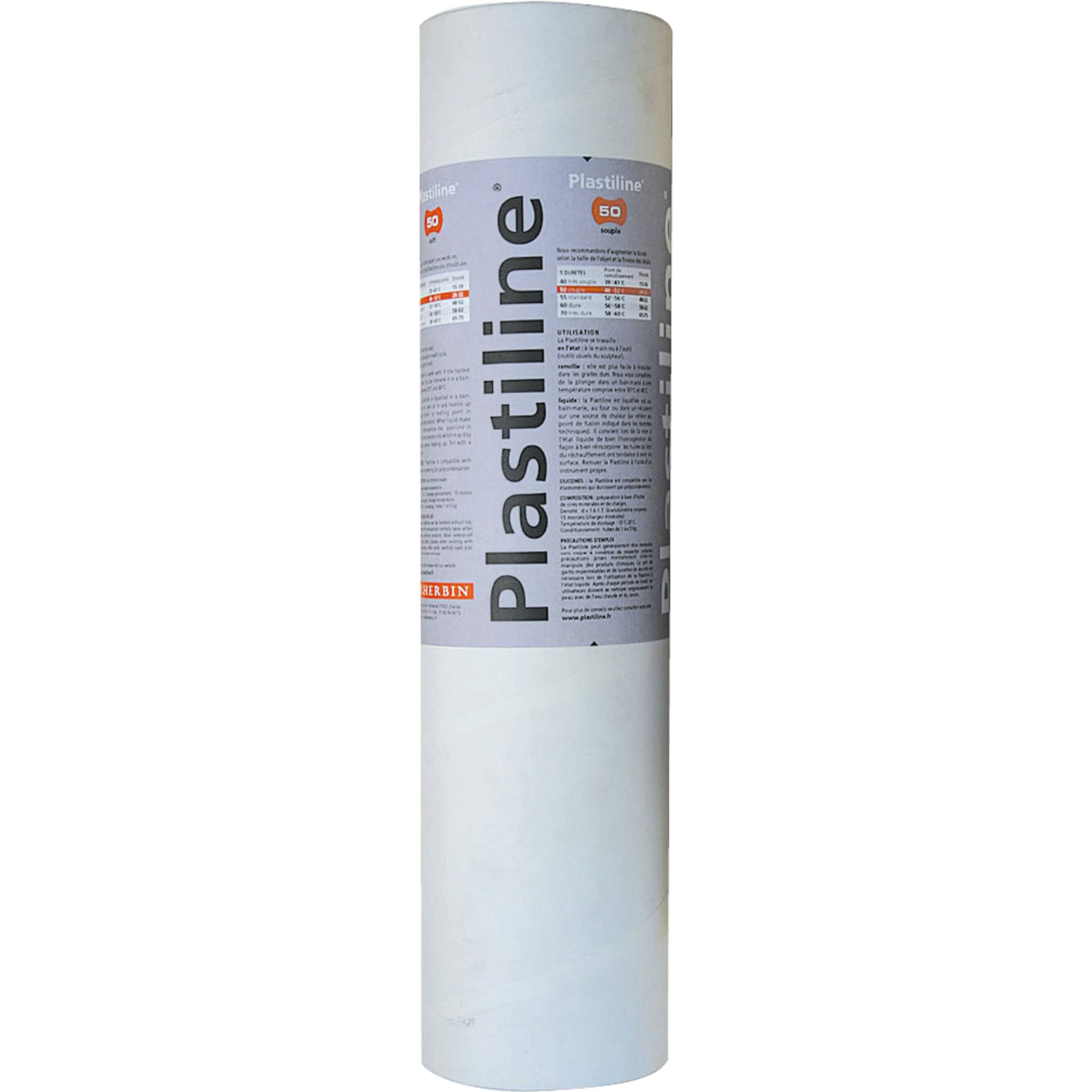 Plastiline Plastiline, 5 kg, Härtegrad 50 (weich) - Elfenbein 5150T
