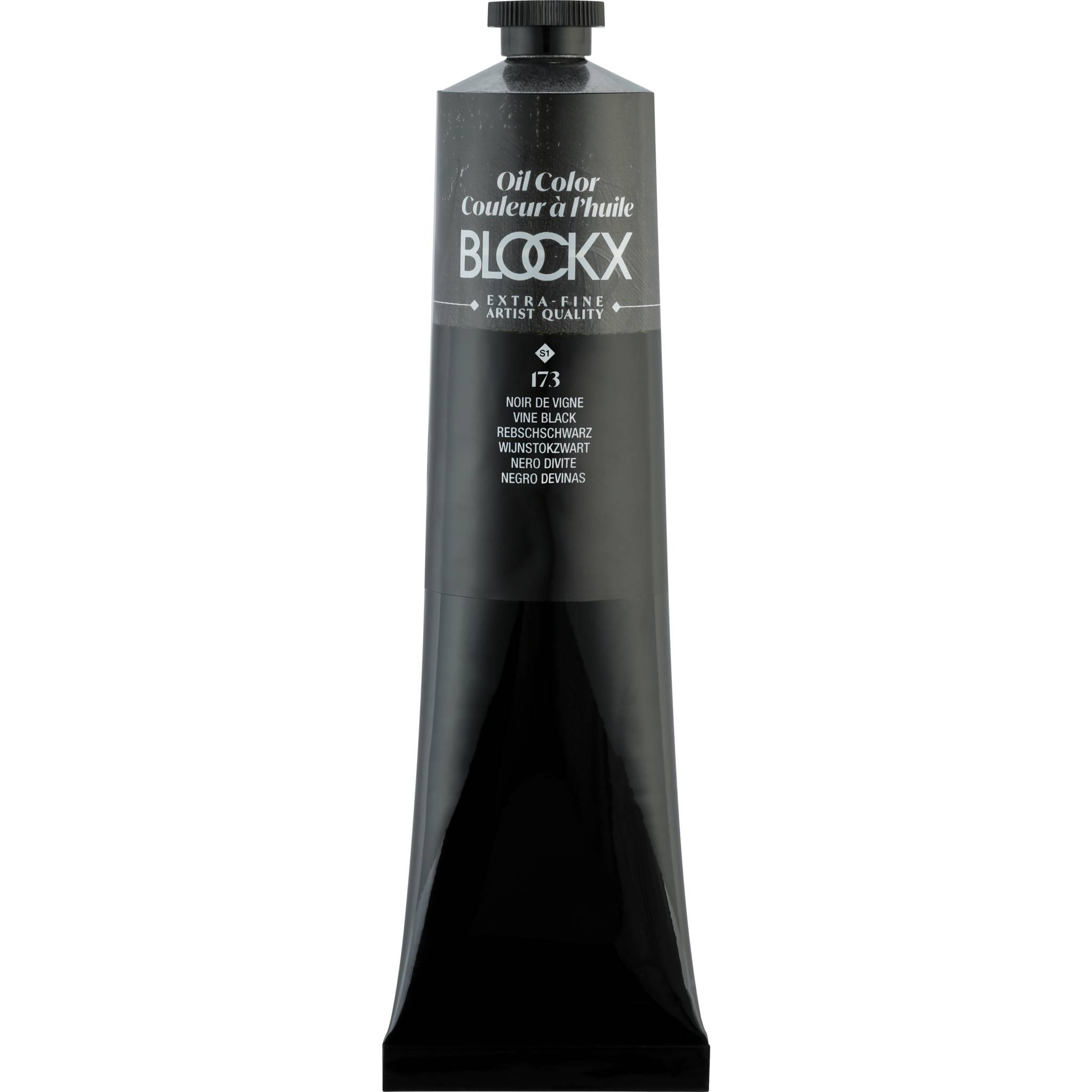 Blockx Ölfarbe, Rebenschwarz - Tube 200ml - Rebenschwarz 216173BXC