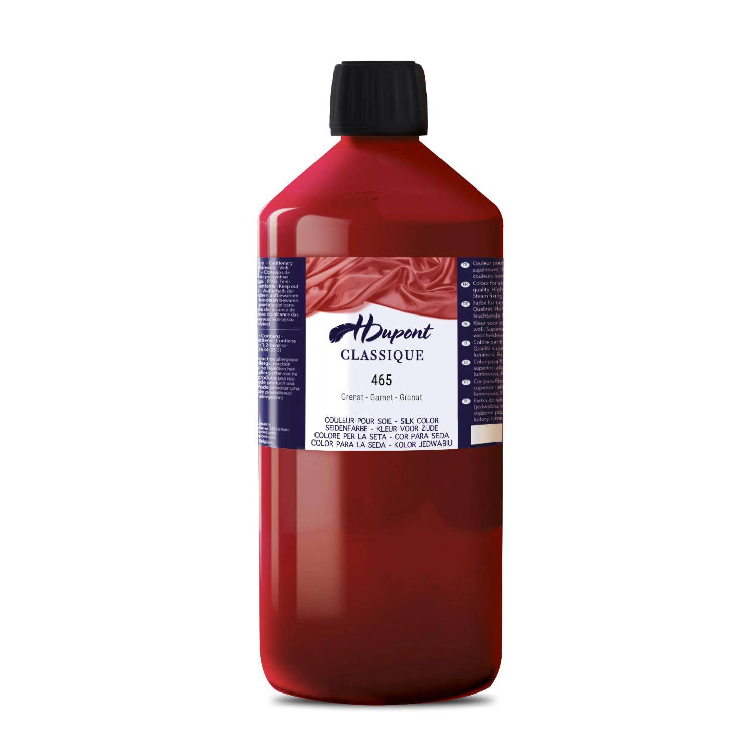 H Dupont H Dupont classique 1L, Seidenmalfarbe, Granatrot - Grenat DU0601000465C
