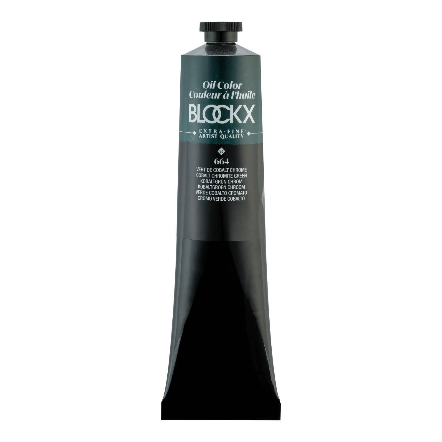 Blockx Ölfarbe, Kobaltgrün - Tube 200ml - Chromkobaltgrün 216664BXC