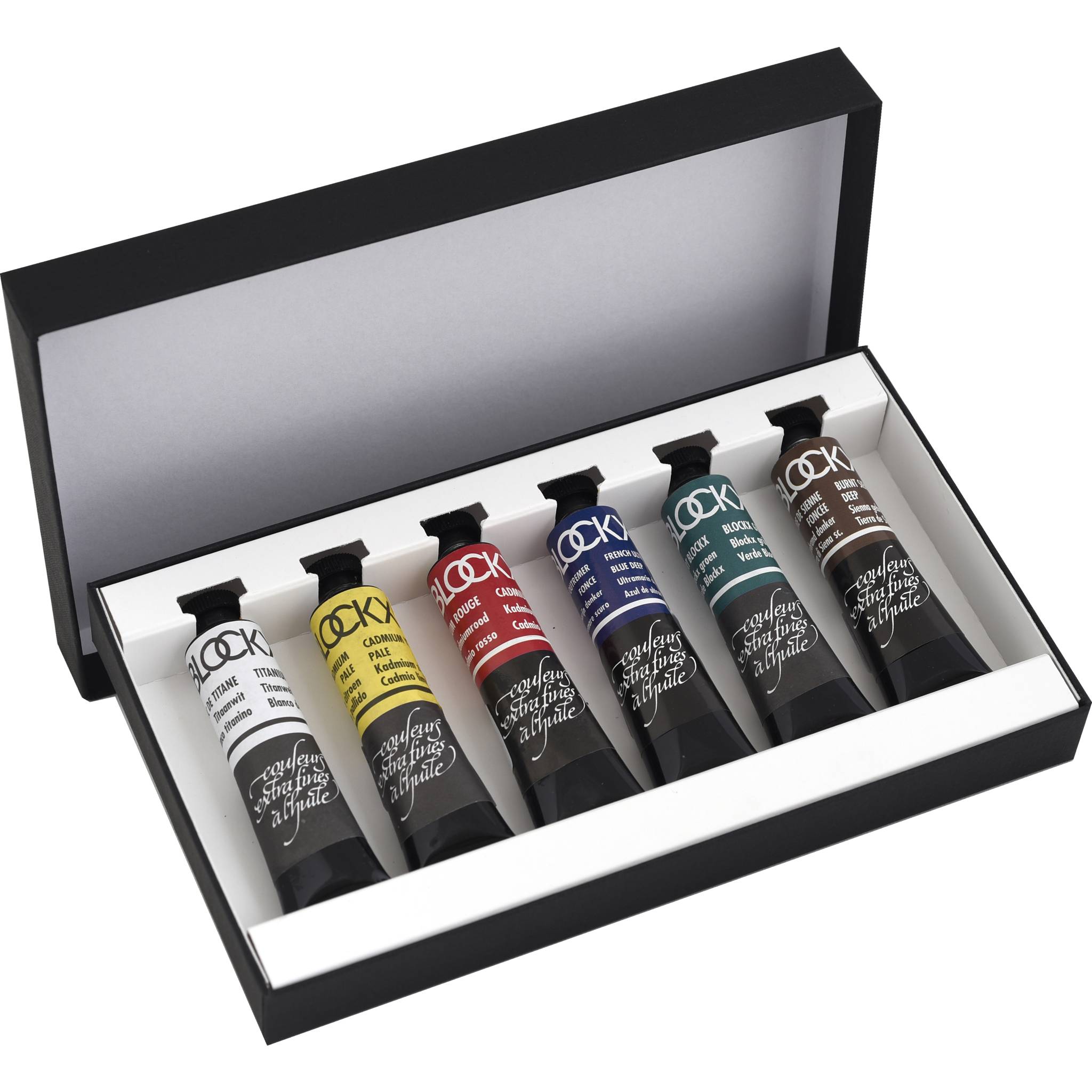 Blockx Ölfarben 6x20ml, Einführungsset 212901BXC