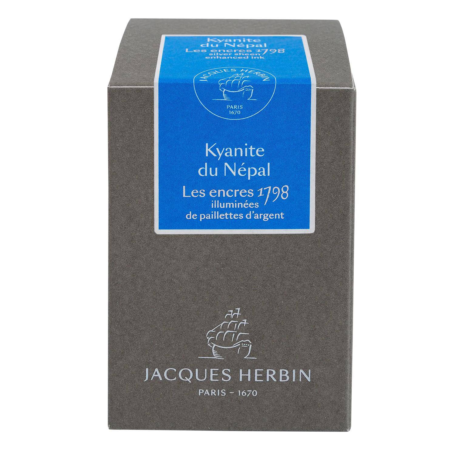 Jacques Herbin Tinte 1798 Kyanite du Népal, Flakon 50ml Kyanite du Népal 15513JT
