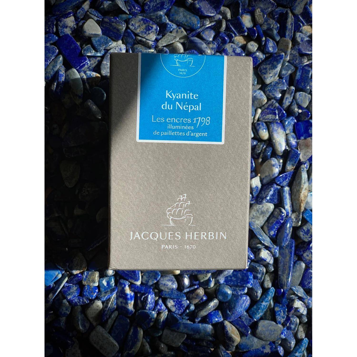 Jacques Herbin Tinte 1798 Kyanite du Népal, Flakon 50ml Kyanite du Népal 15513JT