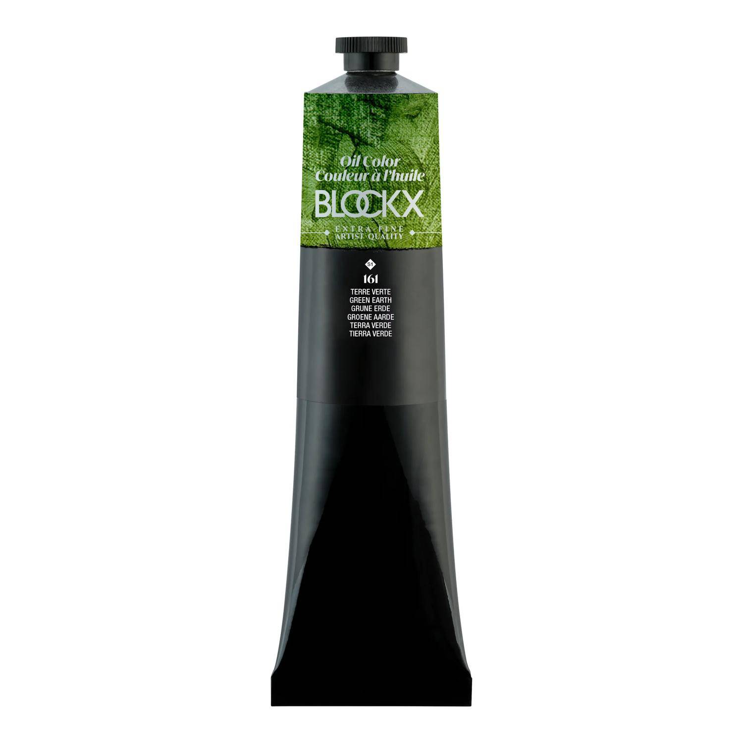 Blockx Ölfarbe, Grüne Erde - Tube 200ml - Grüne Erde 216161BXC