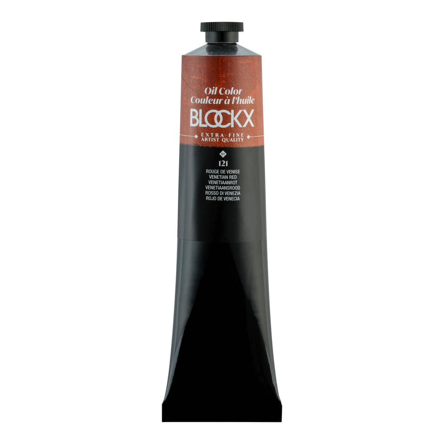 Blockx Ölfarbe, Venetienrot - Tube 200ml - Venezienrot 216121BXC