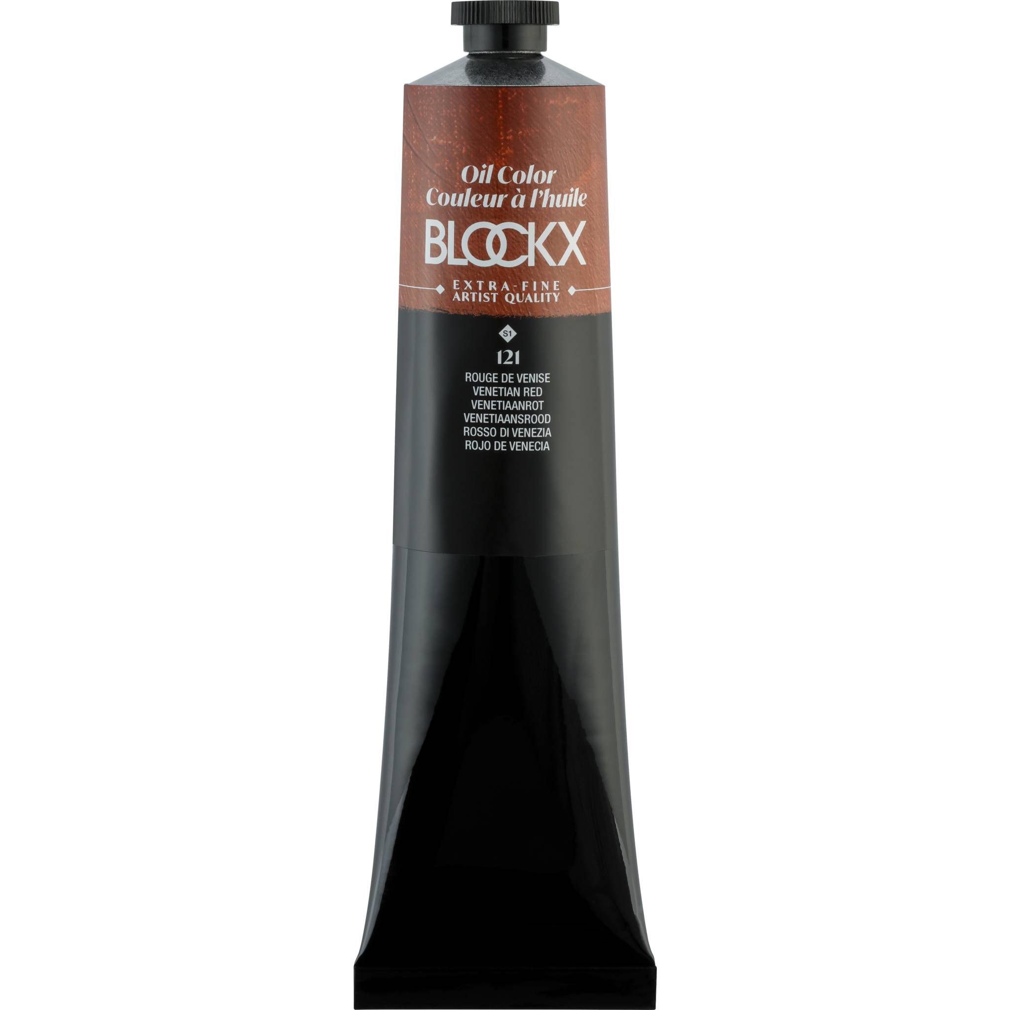 Blockx Ölfarbe, Venetienrot - Tube 200ml - Venezienrot 216121BXC