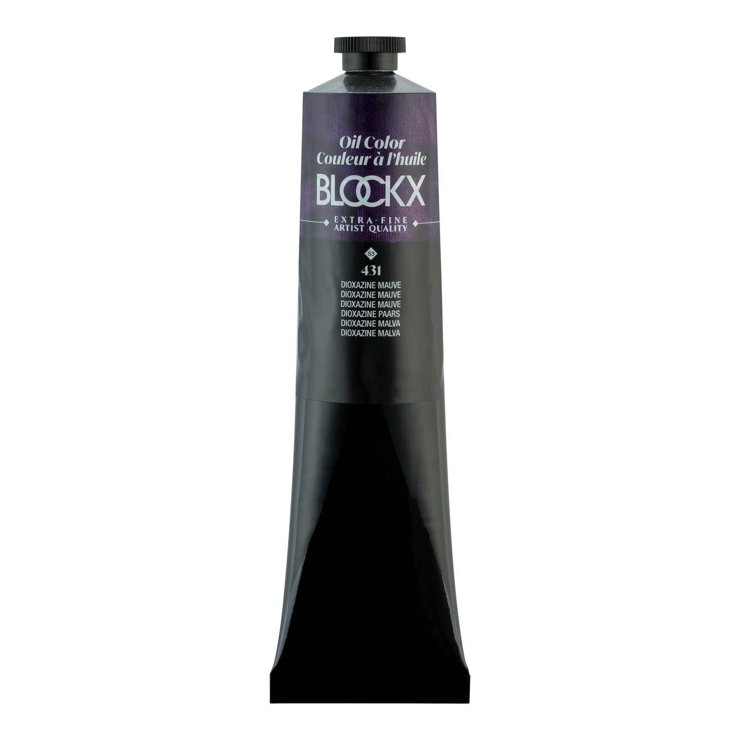 Blockx Ölfarbe, Dioxazin Mauve - Tube 200ml - Dioxazin Malve 216431BXC