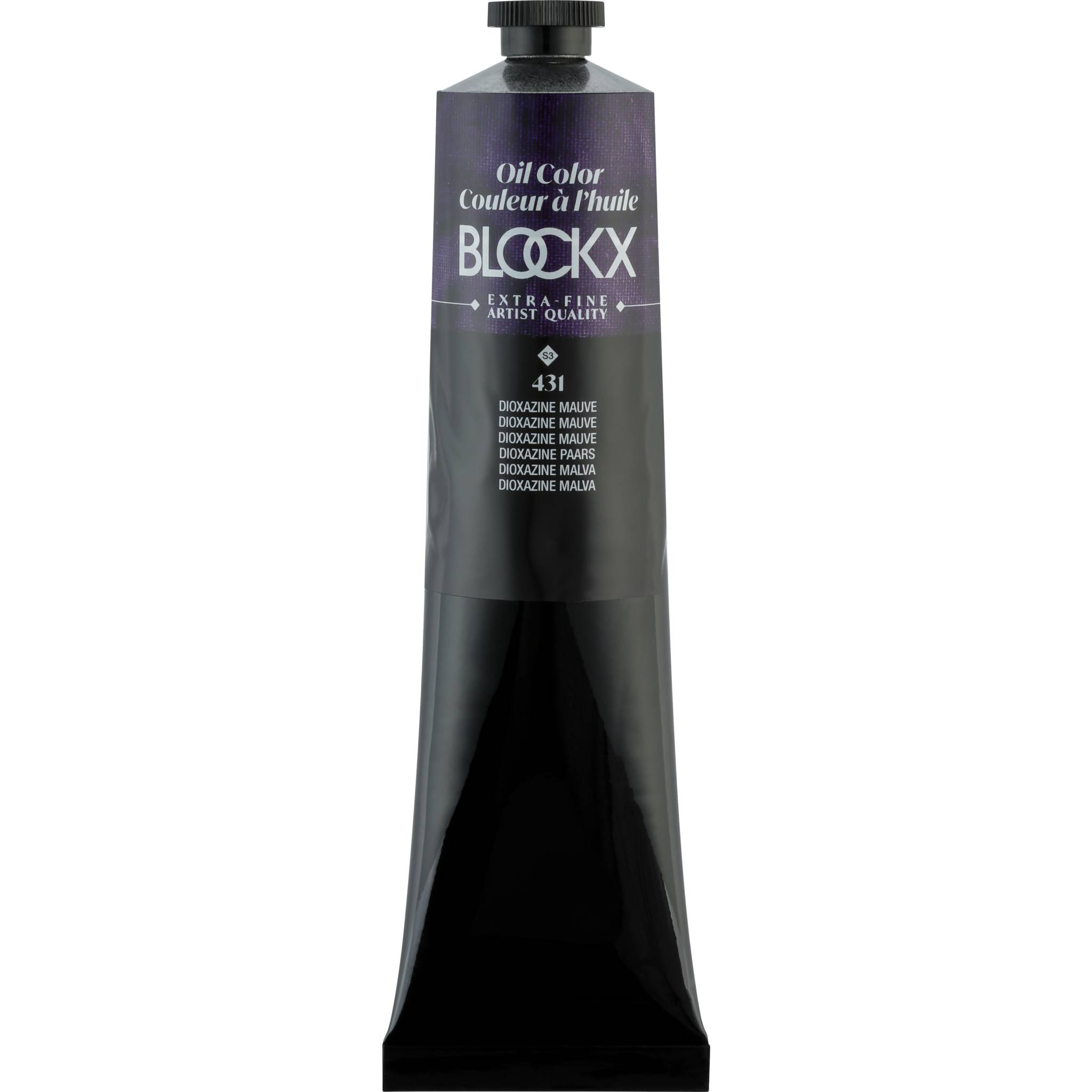 Blockx Ölfarbe, Dioxazin Mauve - Tube 200ml - Dioxazin Malve 216431BXC