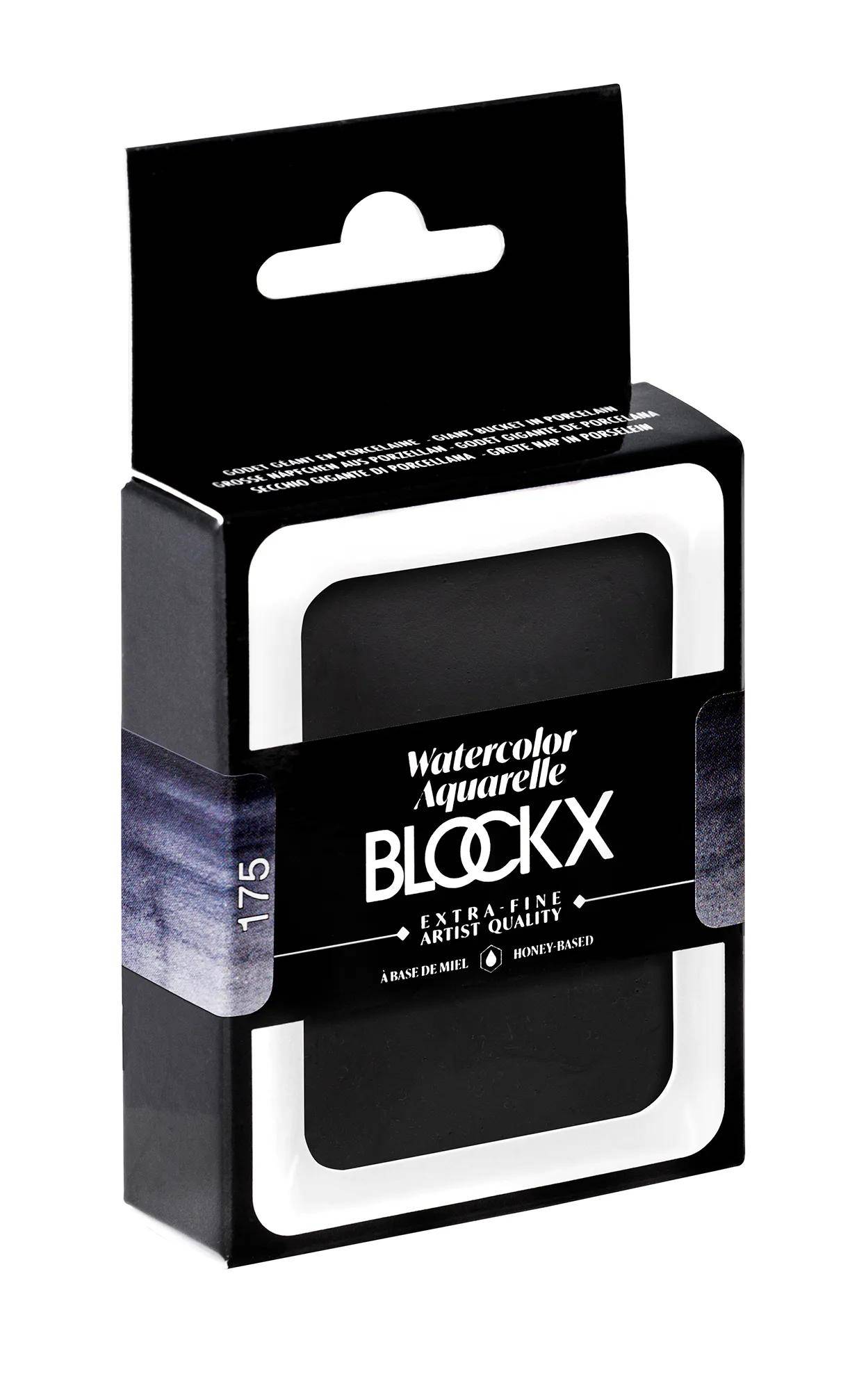 Blockx Aquarellfarbe, Paynesgrau - Großer Napf 18ml - Paynegrau 45175BXC