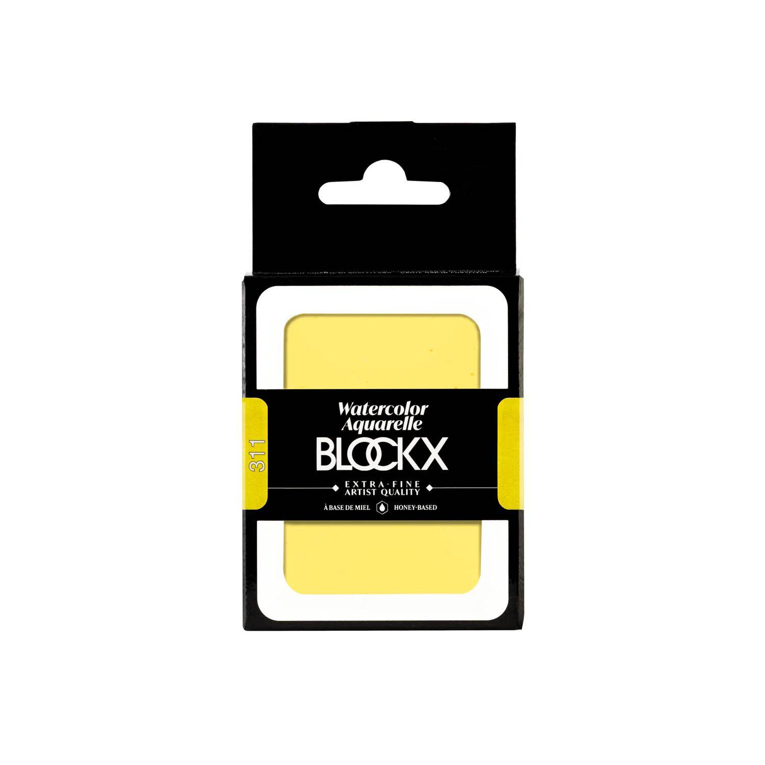 Blockx Aquarellfarbe, Cadium Zitrone Großer Napf 18ml Blasses Kadmium 45311BXC