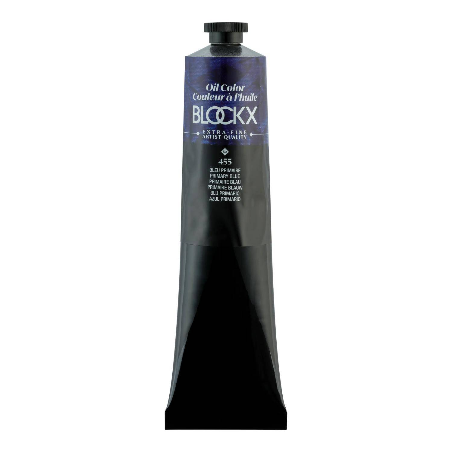 Blockx Ölfarbe, Primärblau - Tube 200ml - Primärblau 216455BXC