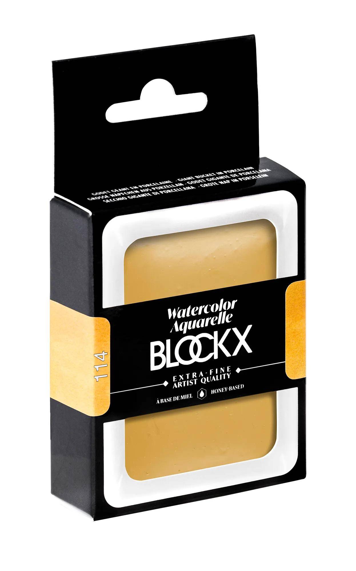 Blockx Aquarellfarbe, Rötliches Neapelgelb Riesenpf. Neapelrötlichgelb 45114BXC