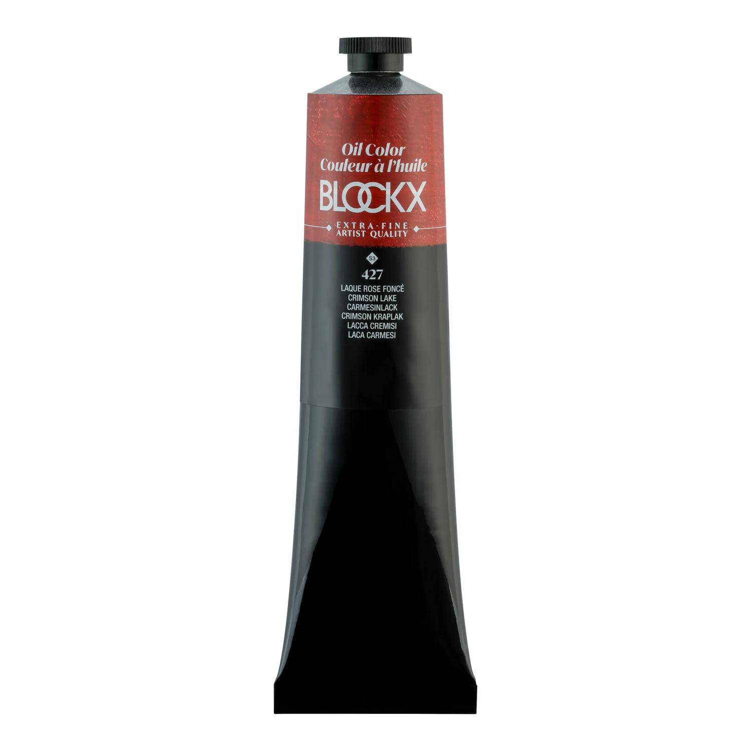 Blockx Ölfarbe, Rosalack dunkel - Tube 200ml - Rosalack dunkel 216427BXC