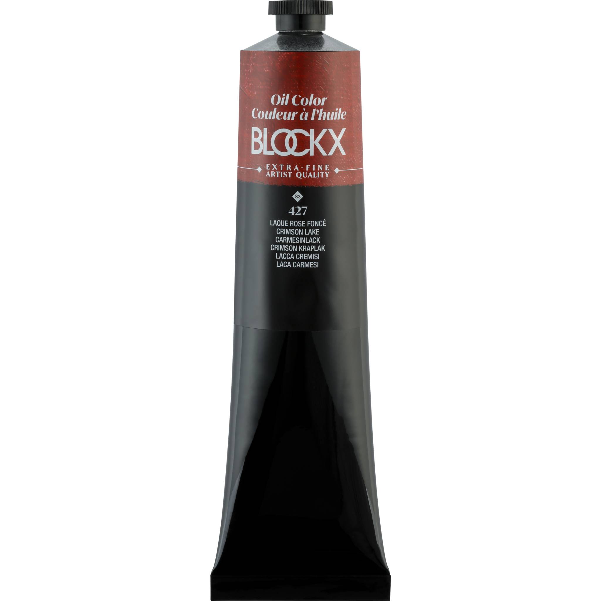Blockx Ölfarbe, Rosalack dunkel - Tube 200ml - Rosalack dunkel 216427BXC