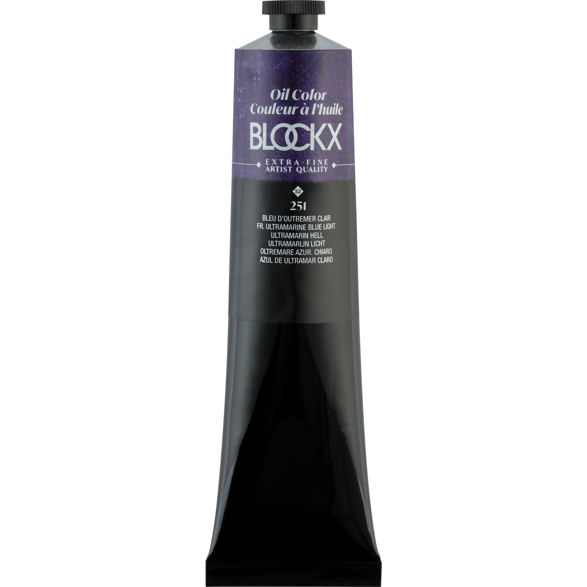 Blockx Ölfarbe, Ultramarinblau hell Tube 200ml Ultramarinblau hell| 216251BXC