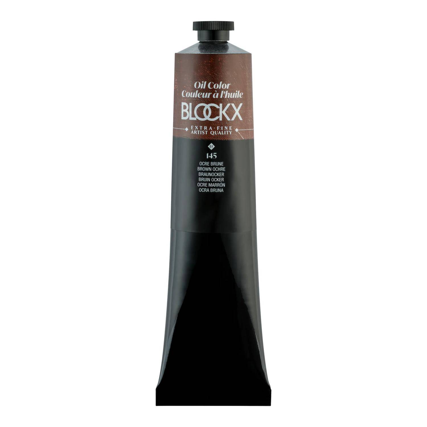 Blockx Ölfarbe, Ockerbraun - Tube 200ml - Ockerbraun 216145BXC