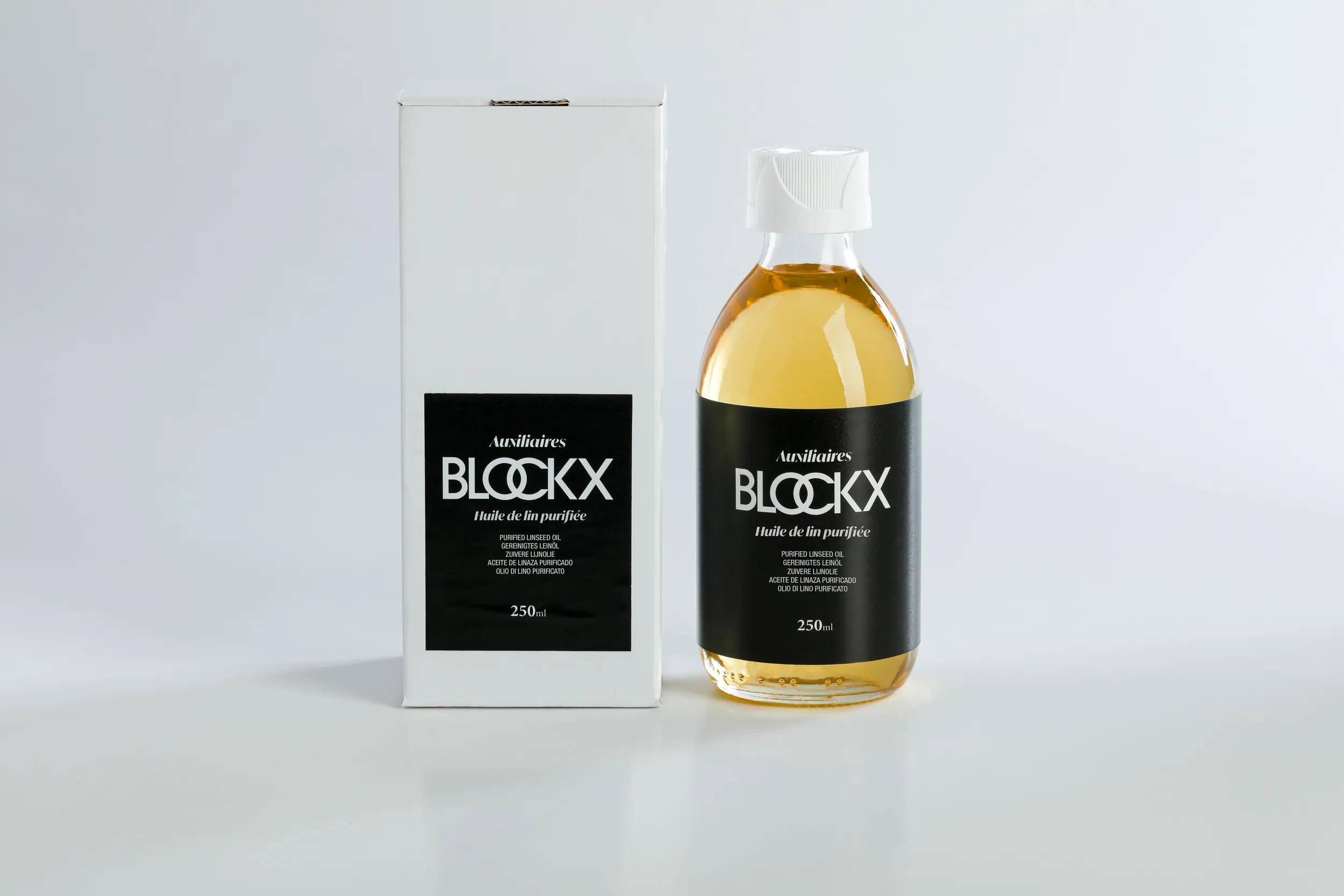 Blockx Gereinigtes Leinöl 250ml Glasflasche 30617BXC
