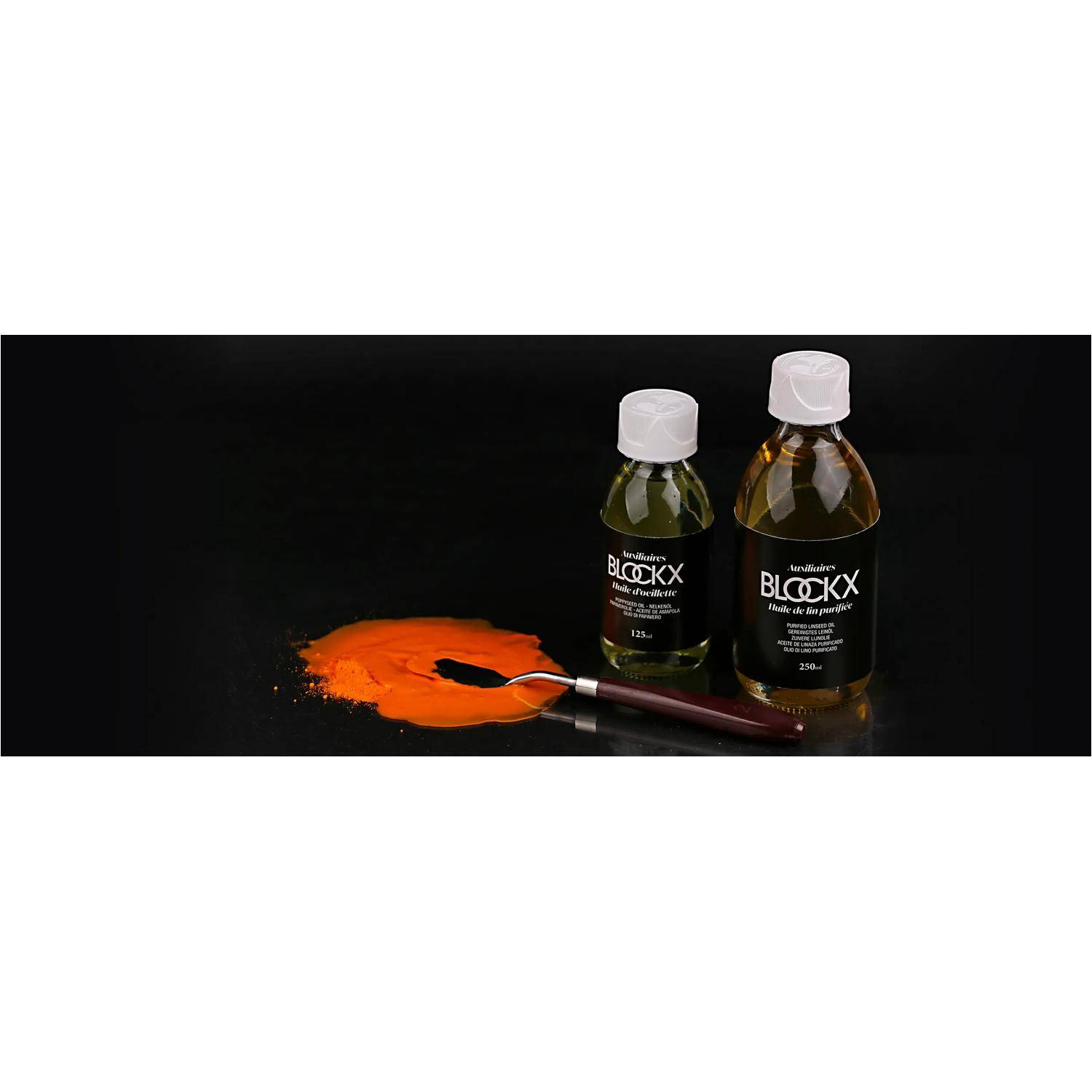 Blockx Gereinigtes Leinöl 250ml Glasflasche 30617BXC