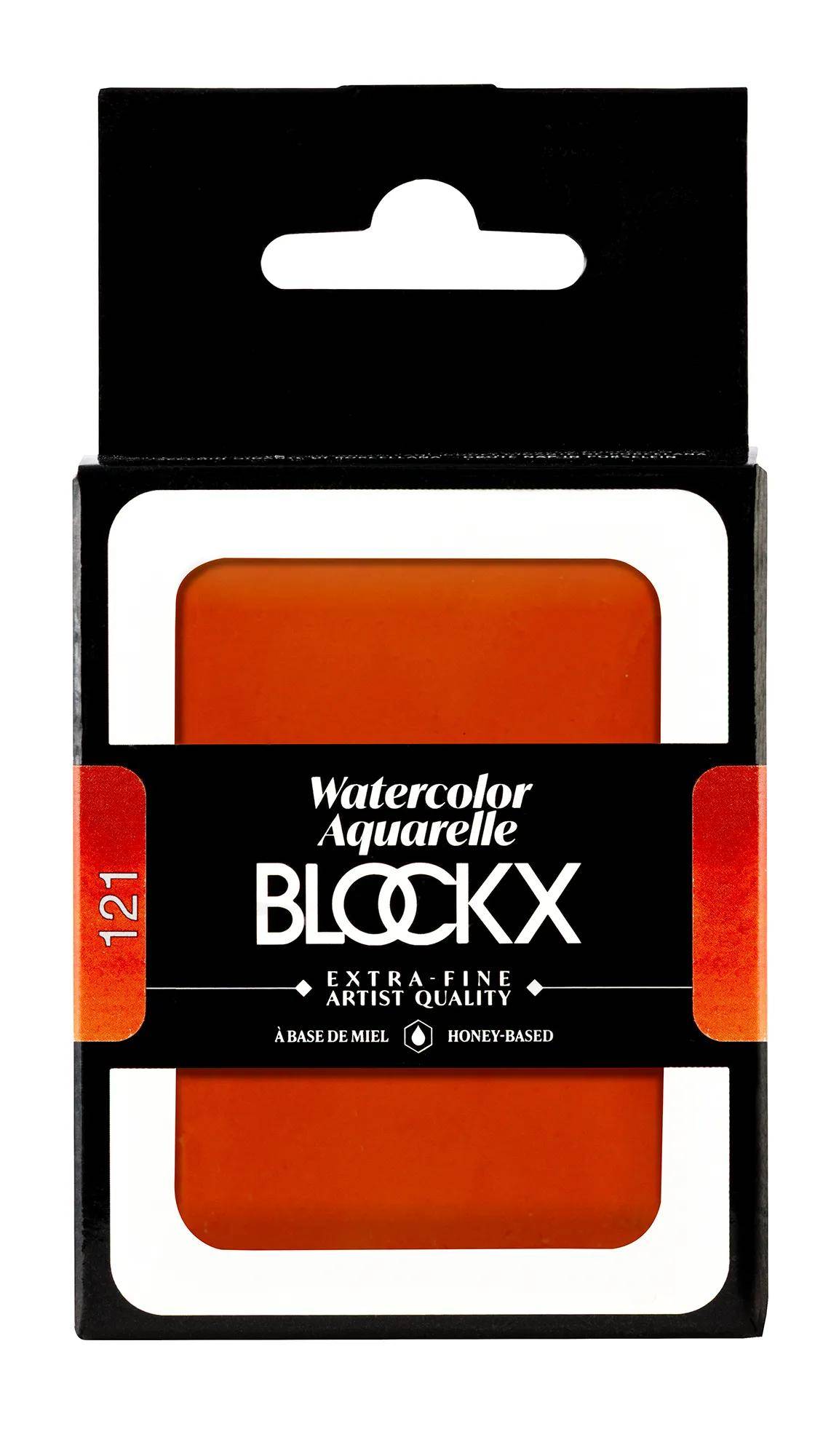 Blockx Aquarellfarbe, Venetienrot - Großer Napf 18ml - Venezienrot 45121BXC