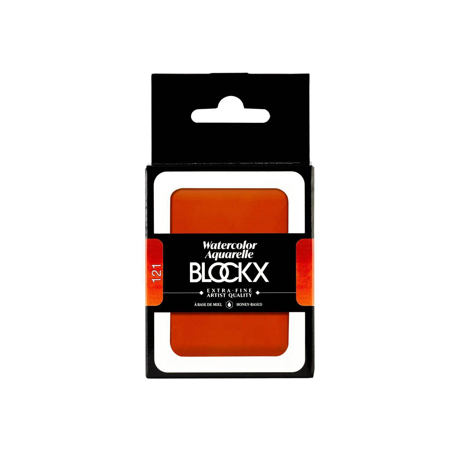 Blockx Aquarellfarbe, Venetienrot - Großer Napf 18ml - Venezienrot 45121BXC