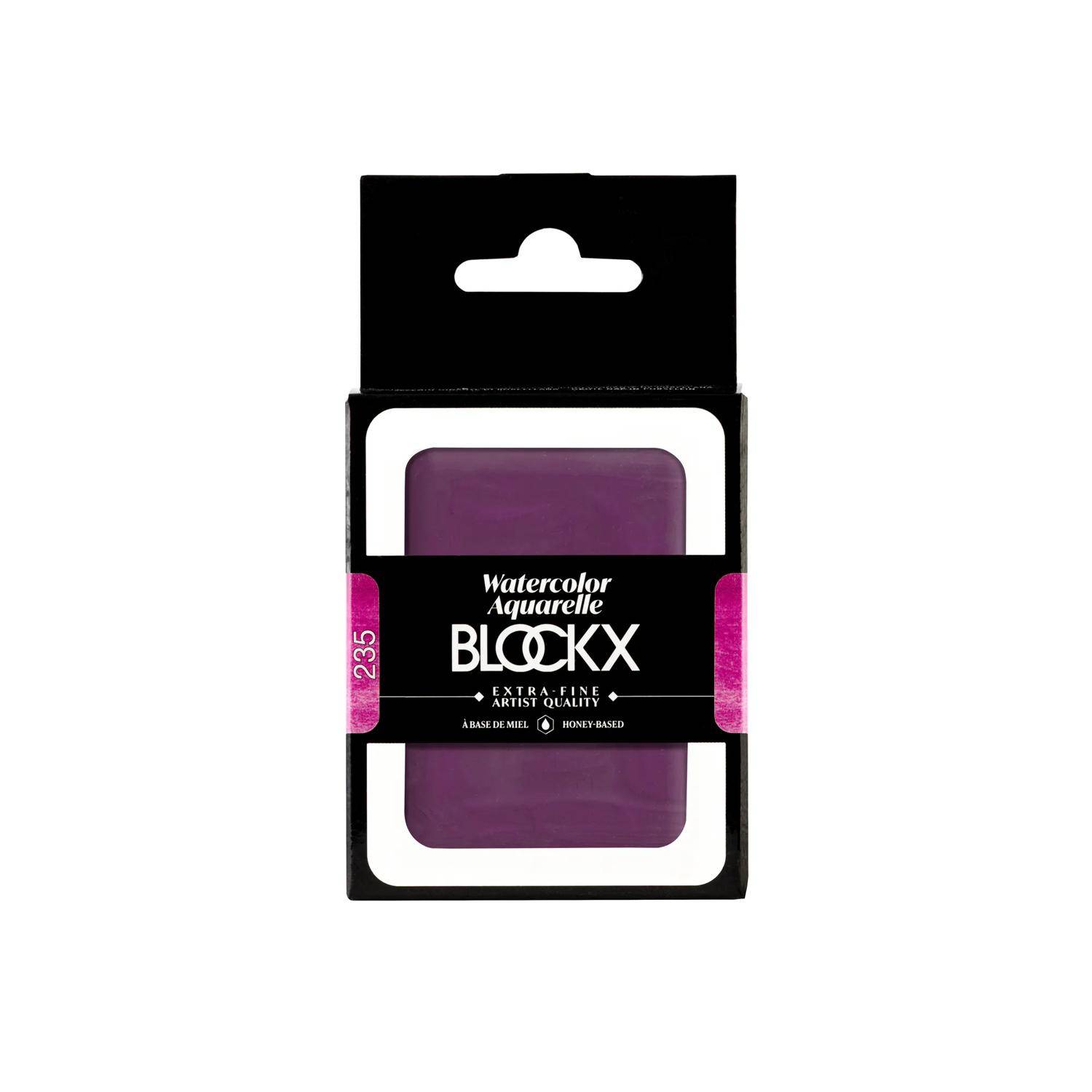 Blockx Aquarellfarbe, Manganviolett - Großer Napf 18ml - Manganviolett 45235BXC