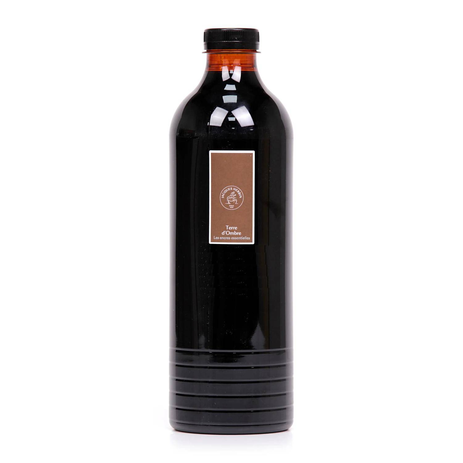 Jacques Herbin Nachfüllflasche 1,5l mit Tinte für die Tintenbar - Braun| 13547JT