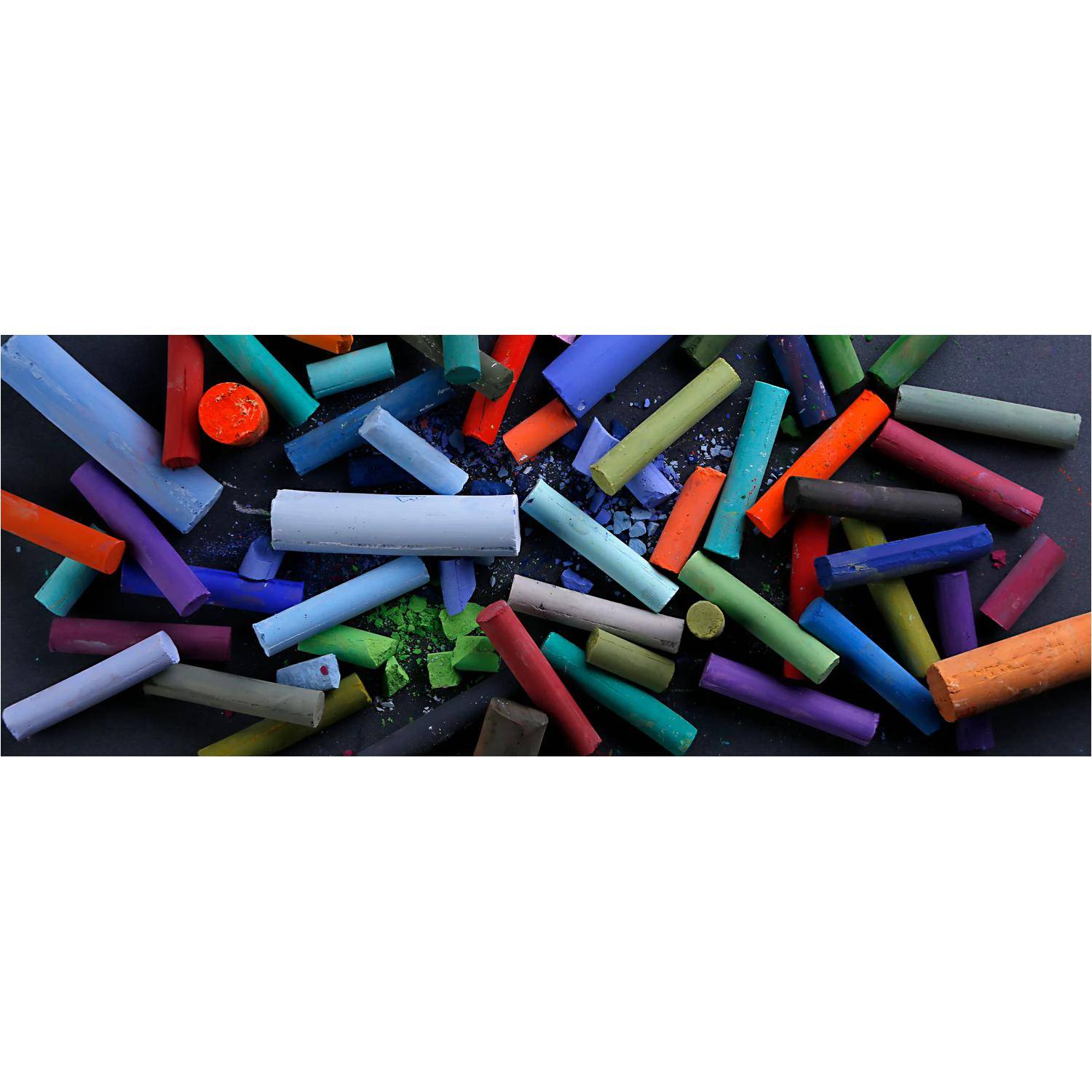 Blockx 3x Pastellkreide, Blau Blockx 2 12502BXC