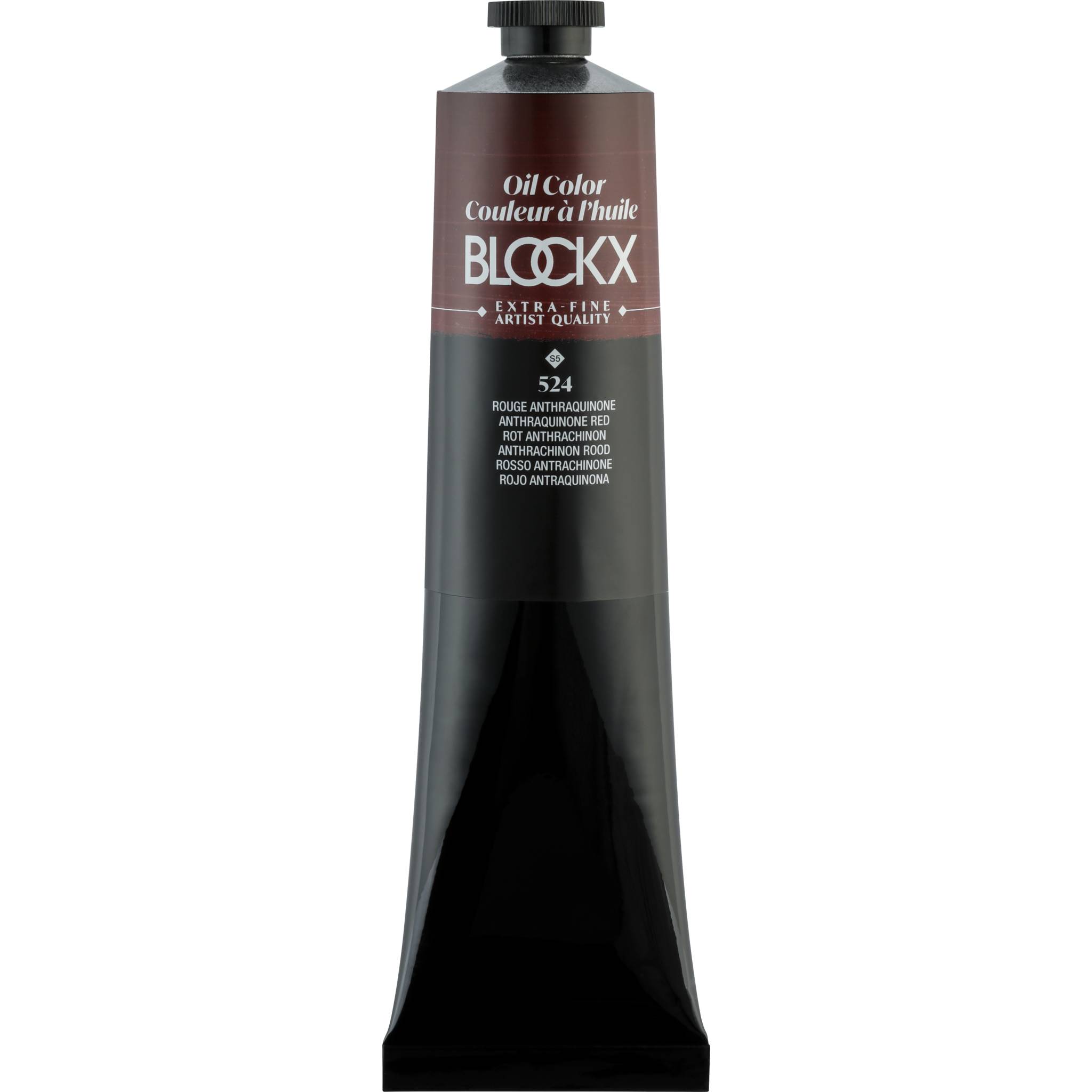 Blockx Ölfarbe, Anthrachinonrot - Tube 200ml - Rot Anthrachinon 216524BXC