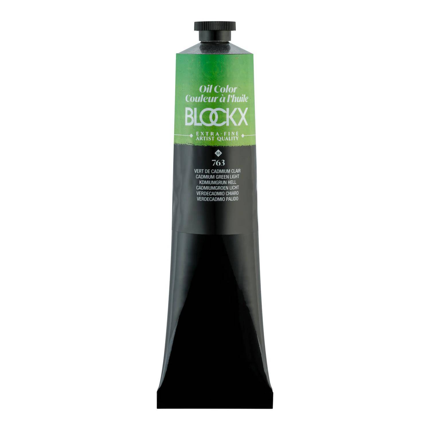 Blockx Ölfarbe, Kadmiumgrün hell - Tube 200ml - Kadmiumgrün hell 216763BXC