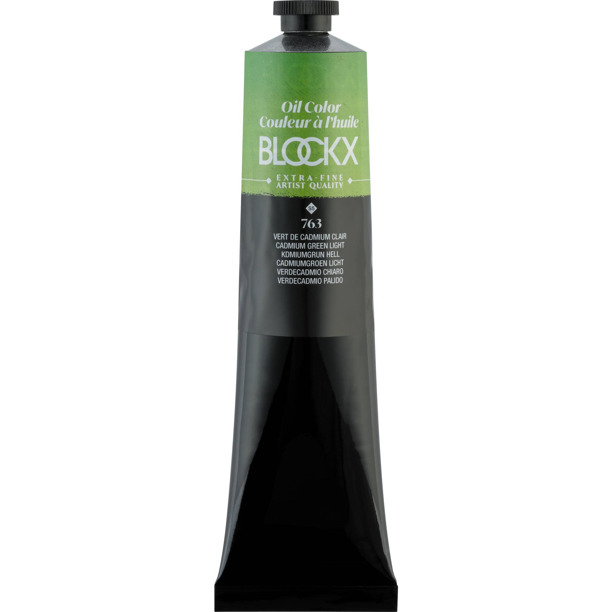 Blockx Ölfarbe, Kadmiumgrün hell - Tube 200ml - Kadmiumgrün hell 216763BXC