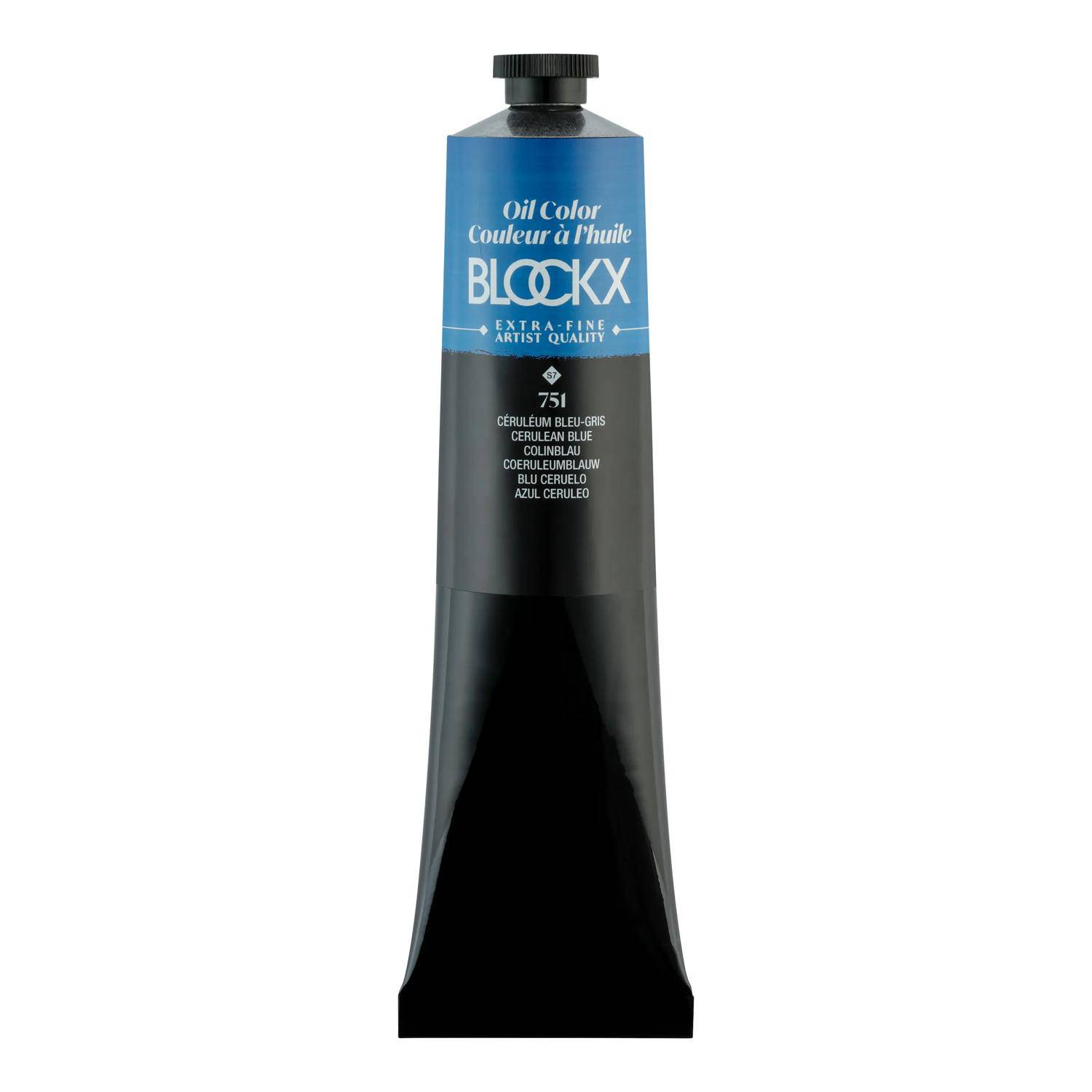 Blockx Ölfarbe, Colinblau - Tube 200ml - Colinblau 216751BXC