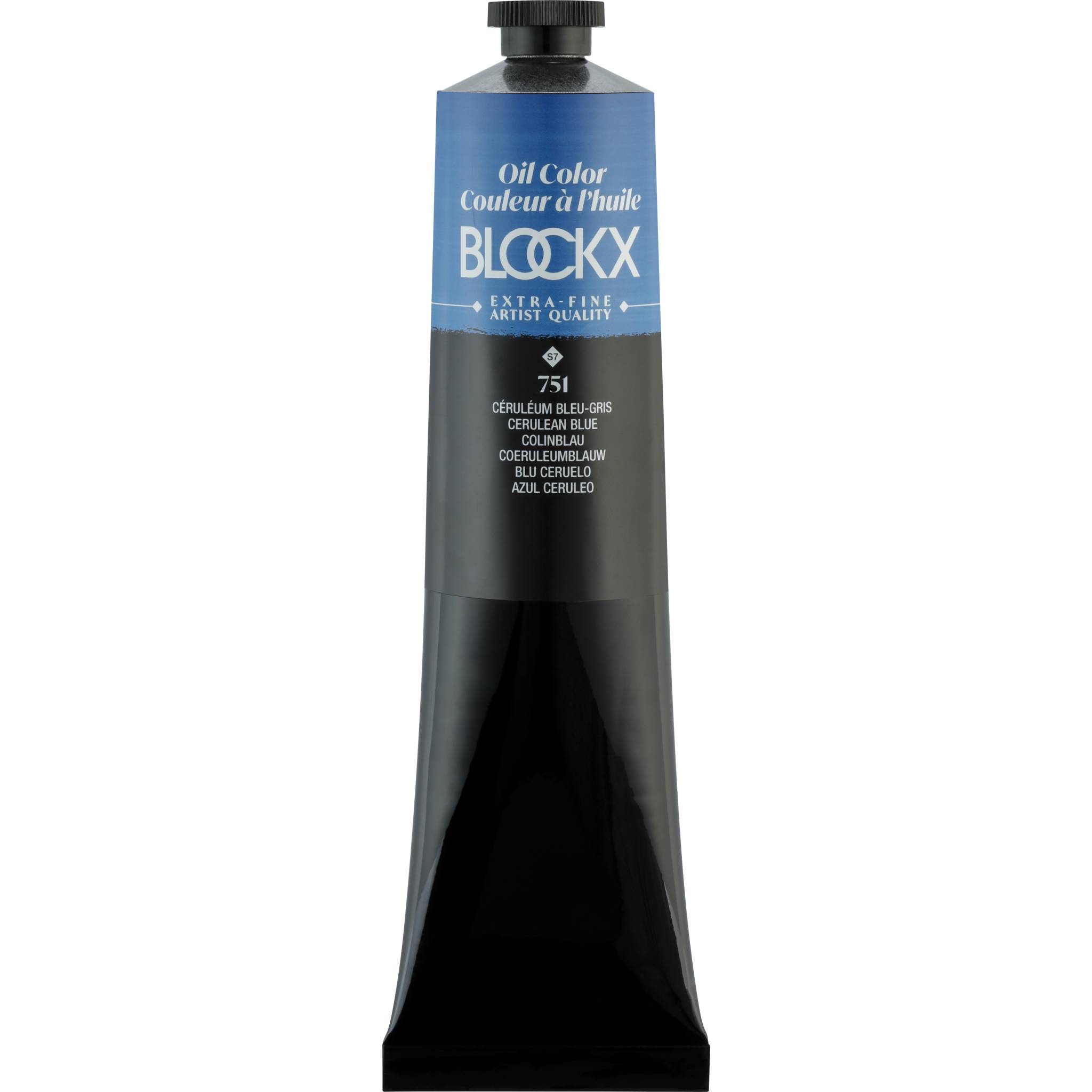 Blockx Ölfarbe, Colinblau - Tube 200ml - Colinblau 216751BXC