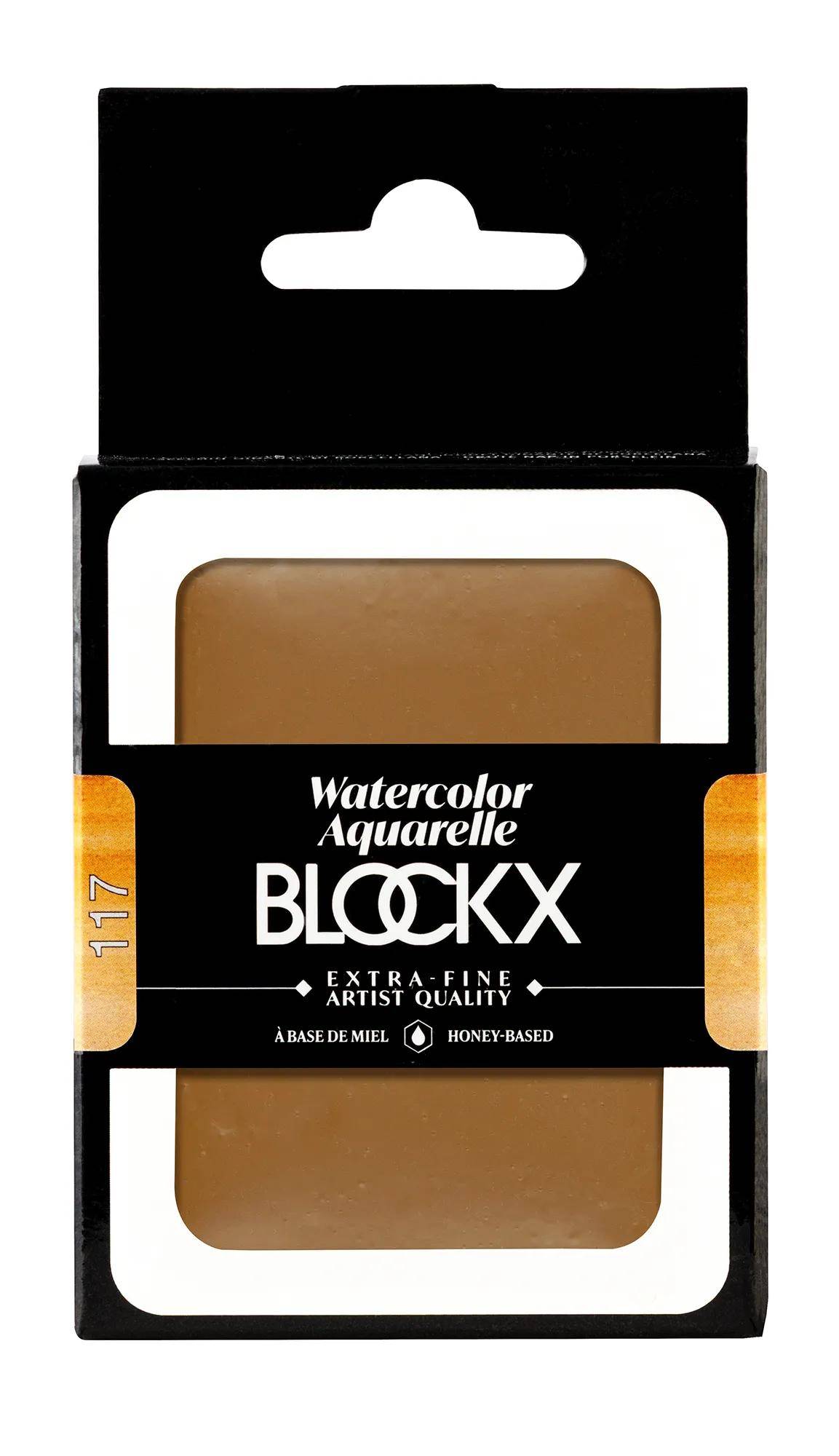 Blockx Aquarellfarbe, Großer Napf 18ml Italienische Erde 45117BXC