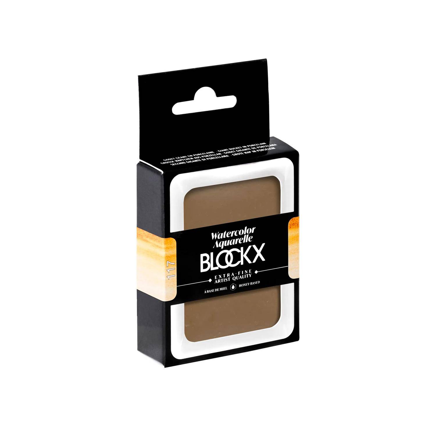 Blockx Aquarellfarbe, Großer Napf 18ml Italienische Erde 45117BXC