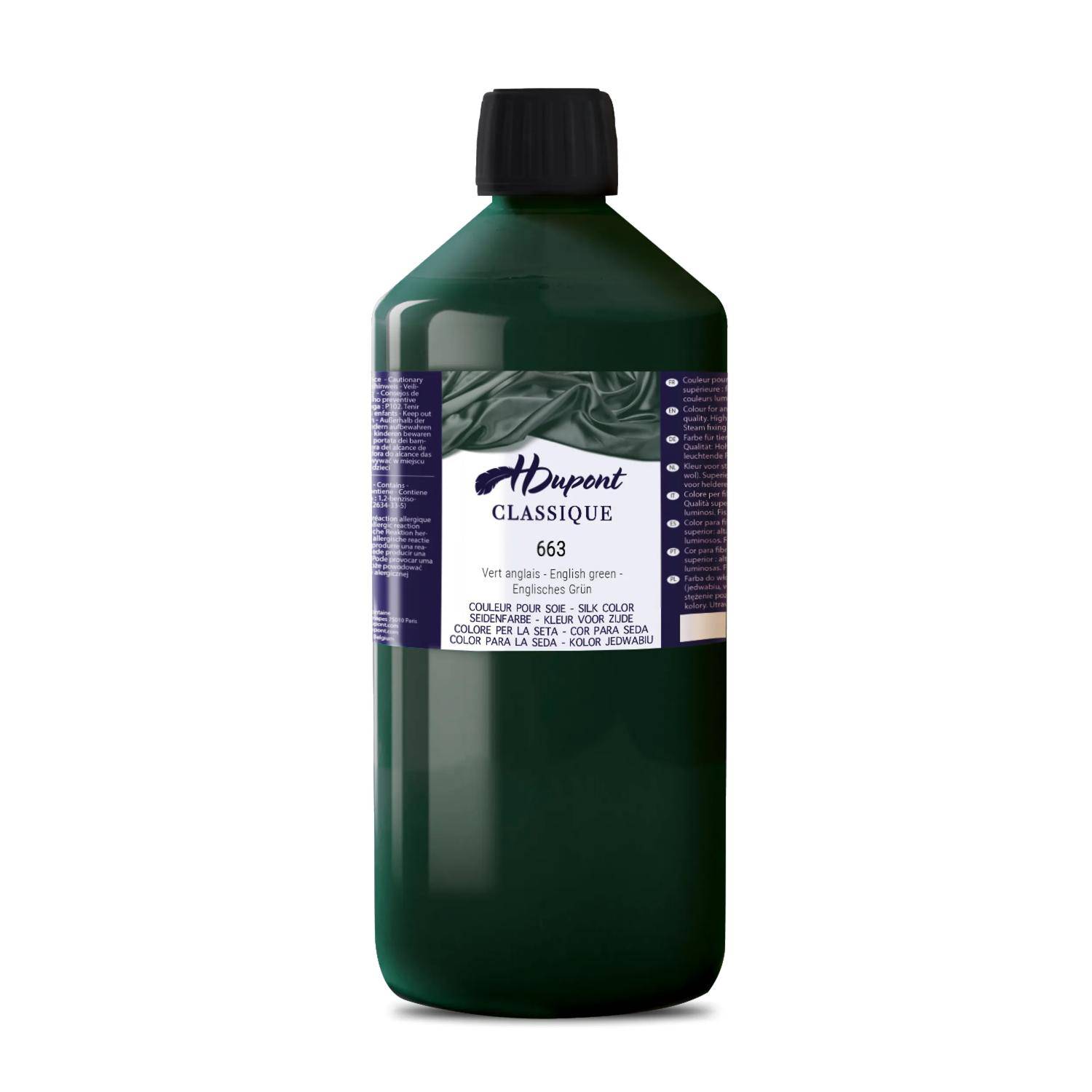 H Dupont classique 1L, Seidenmalfarbe, Englischgrün Englischgrün DU0601000663C