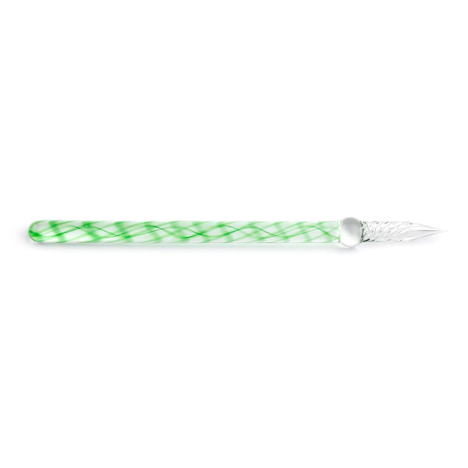 Jacques Herbin gerade Glasfeder 17cm - Wiesengrün 21731T