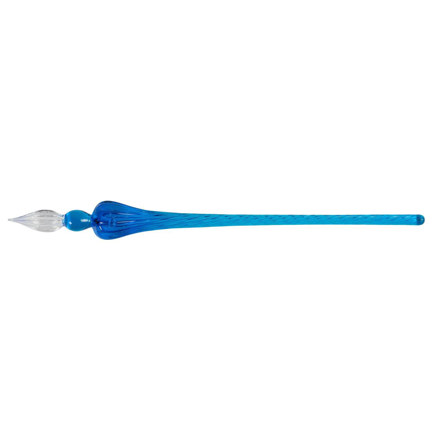 Jacques Herbin Runde Glasfeder 18 cm - Blau 21413T