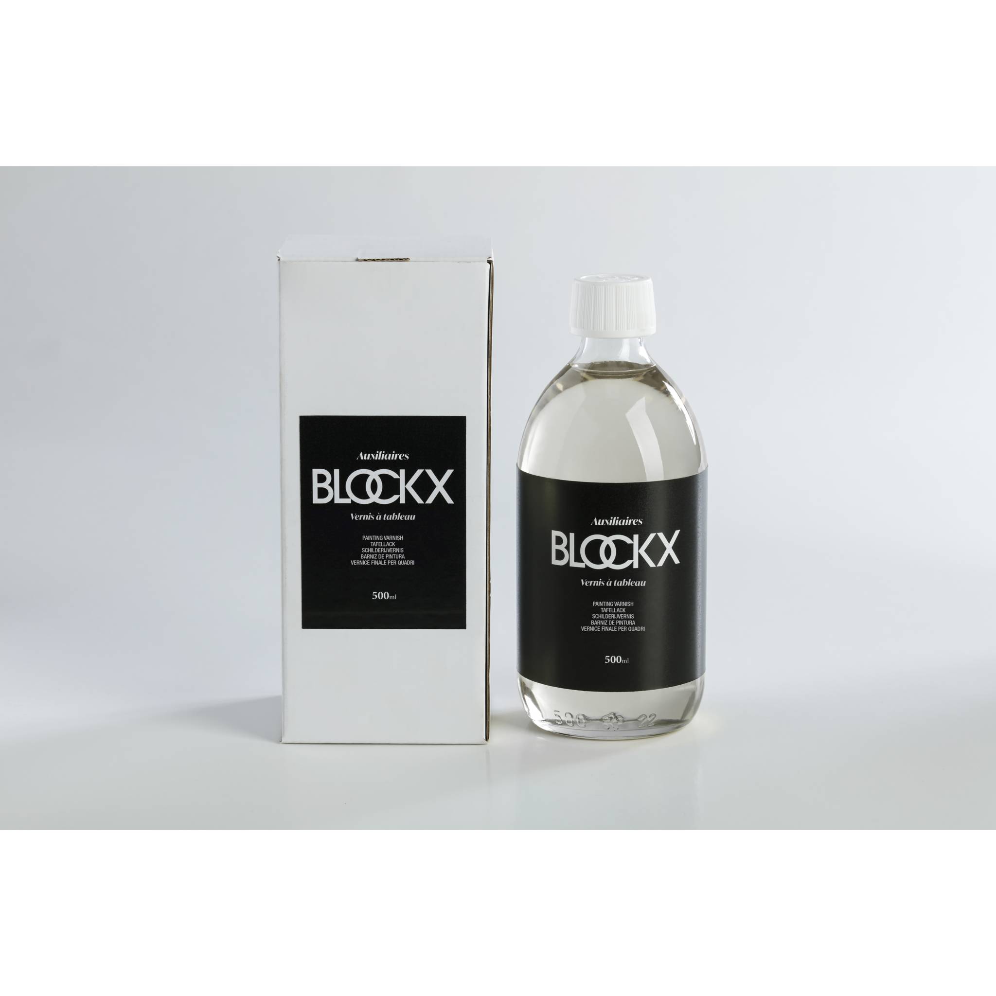 Blockx Schlussfirnis 500ml Glasflasche 30711BXC