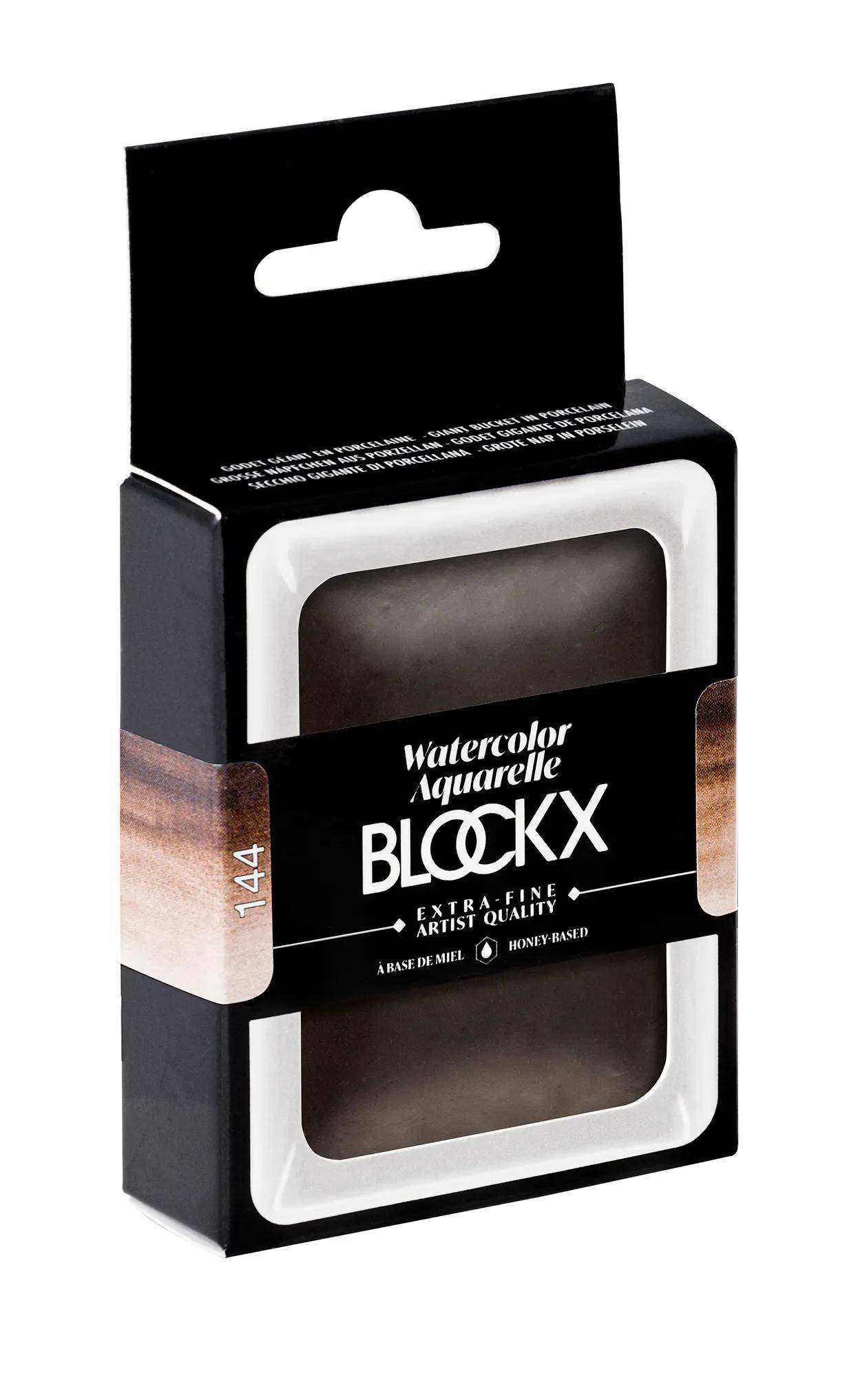 Blockx Aquarellfarbe, Sepia - Großer Napf 18ml - Sepienweiß 45144BXC