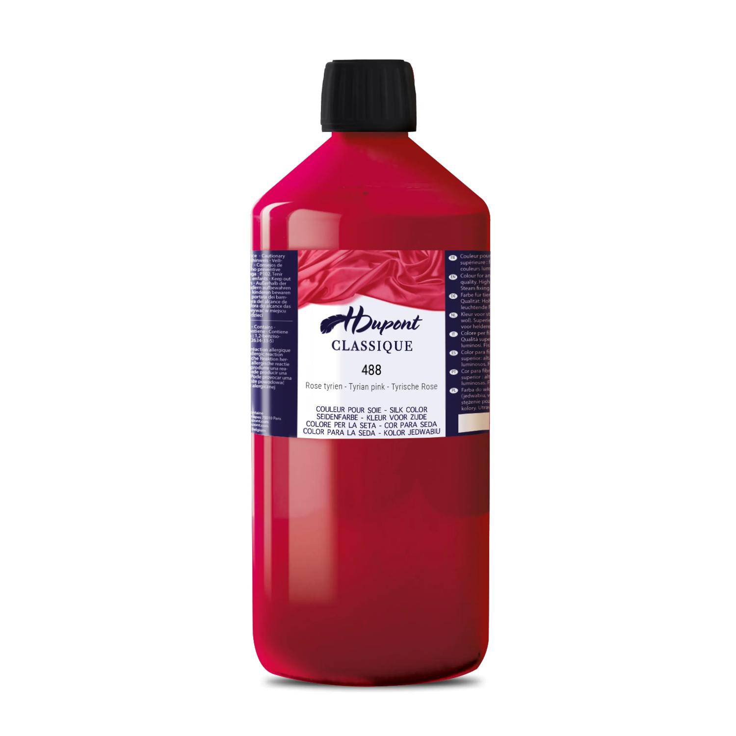 H Dupont classique 1L, Seidenmalfarbe, Tyrian Rosa Tyrische Rose DU0601000488C