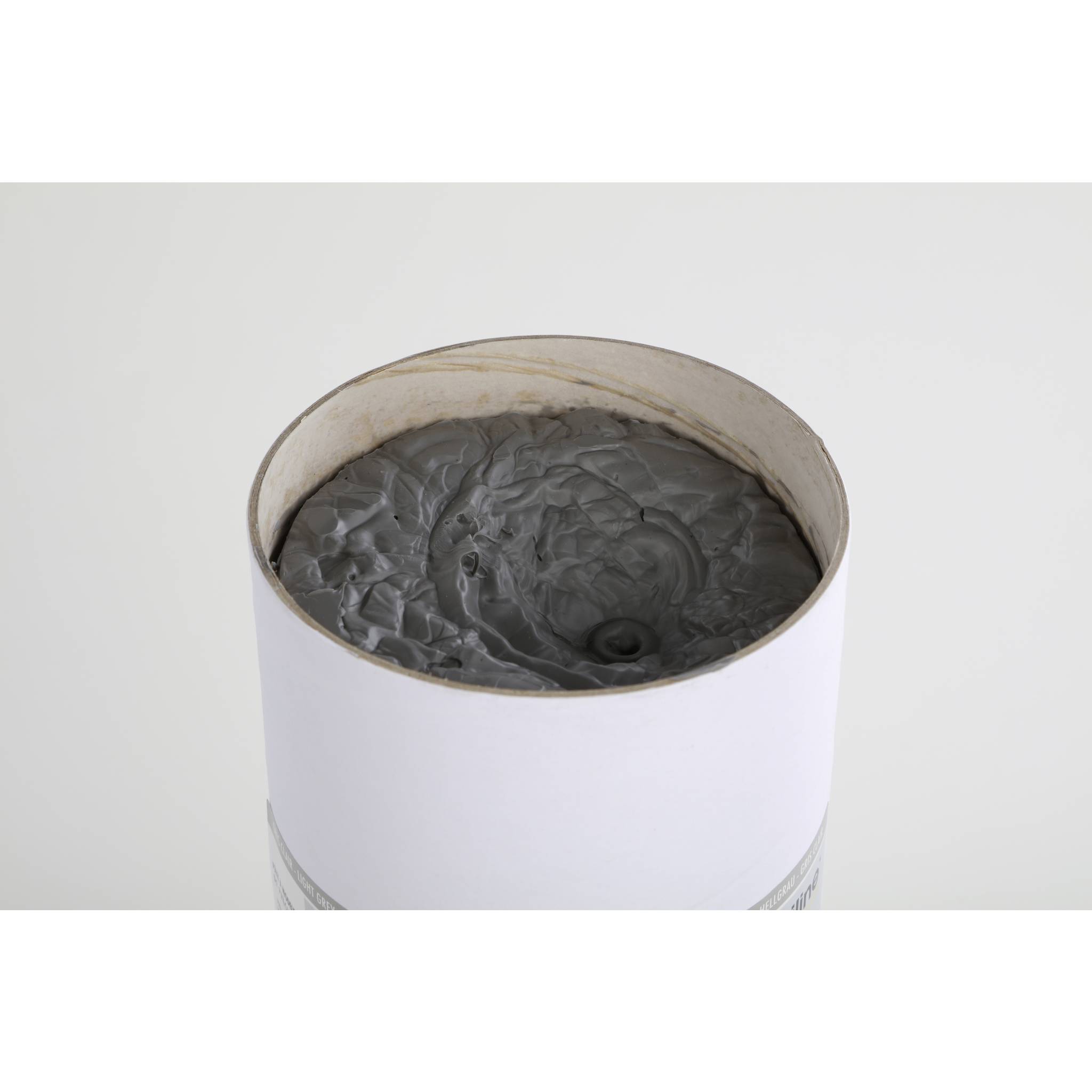 Plastiline 10kg Härtegrad 30 (extraweich) Rohrverpackung - Hellgrau 10630T