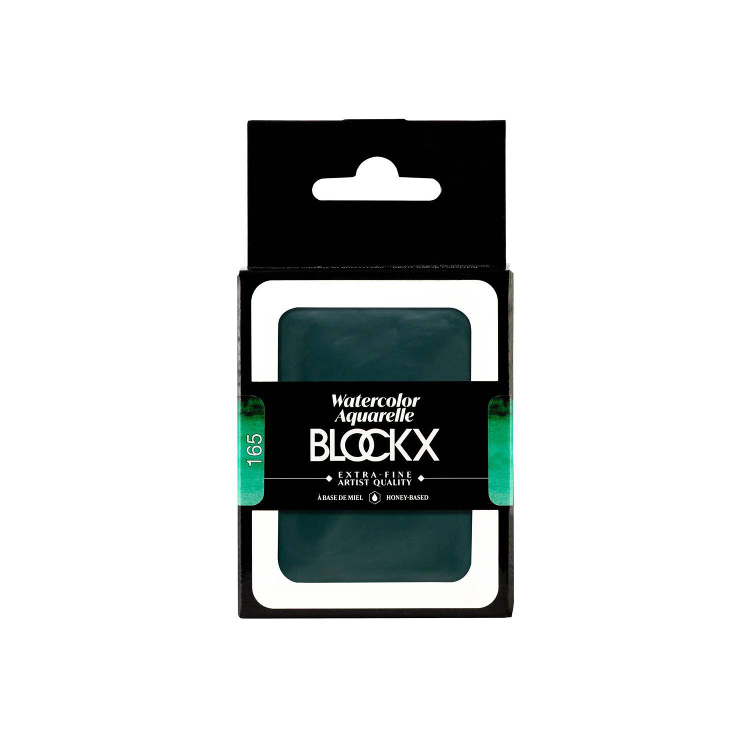 Blockx Aquarellfarbe, Phtalogrün - Großer Napf 18ml - Phthalogrün 45165BXC